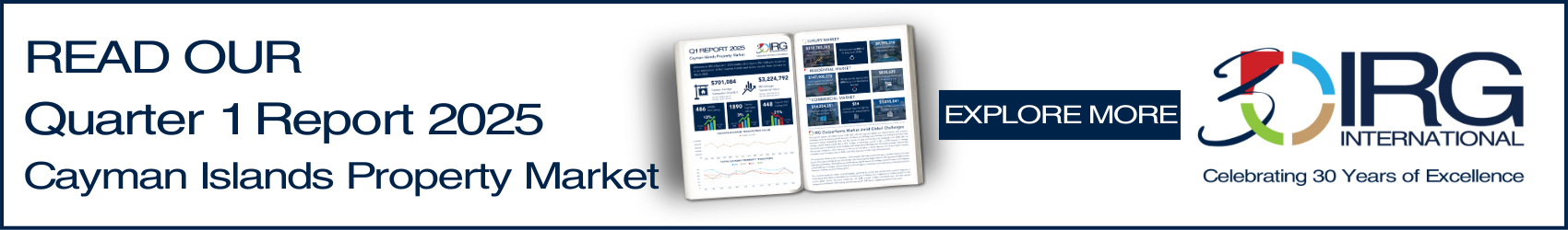 Cayman Islands Property Market Quarter 1 2025 Report