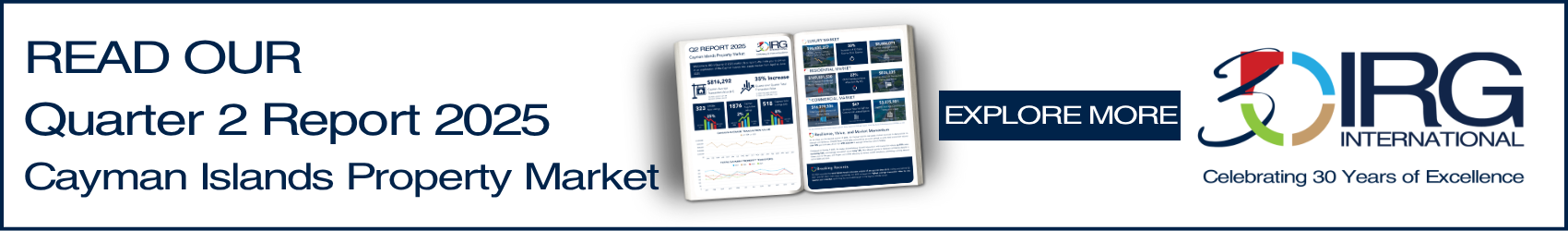 Cayman Islands Property Market Quarter 2 2025 Report