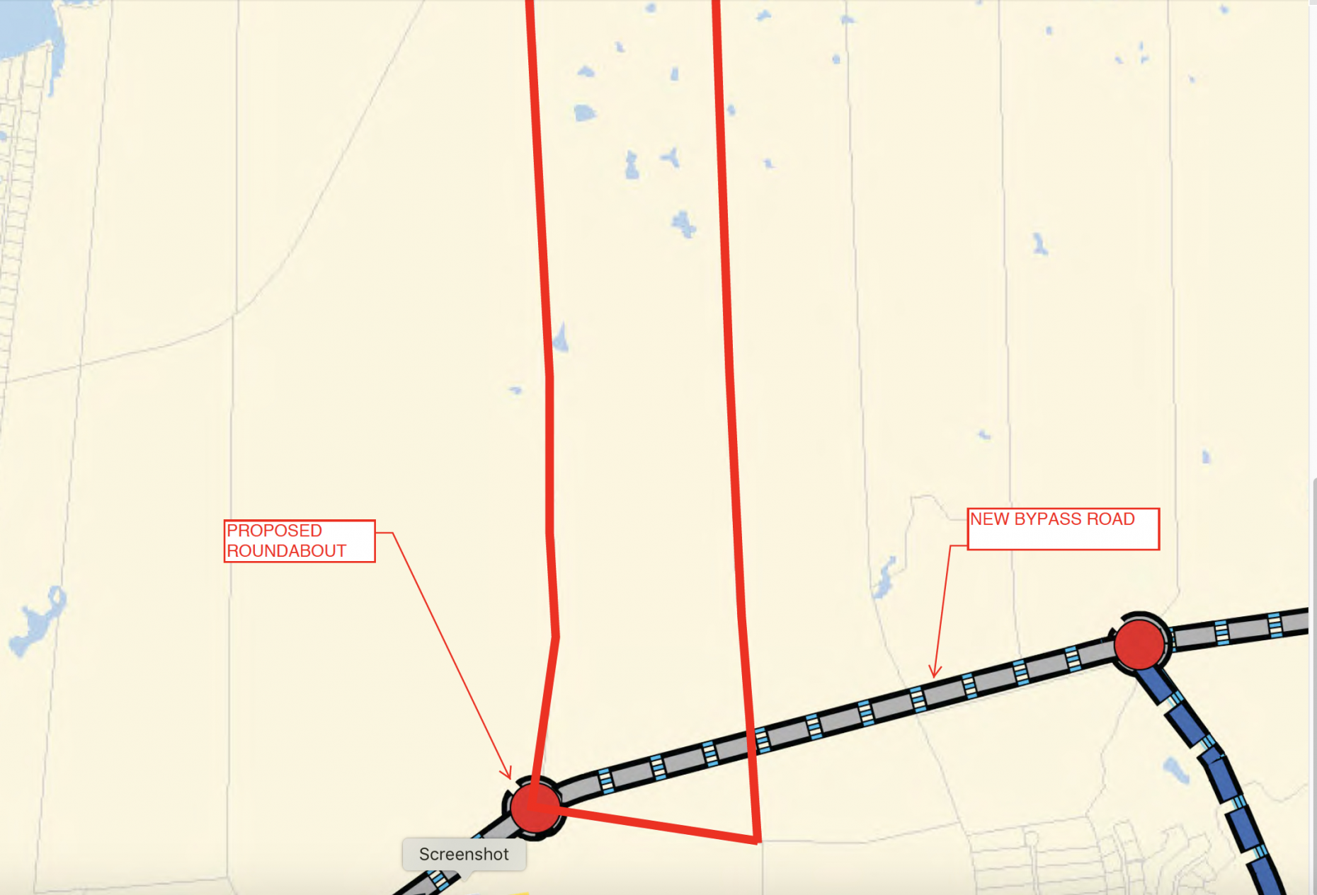 Lower Valley Acreage On Bypass Route