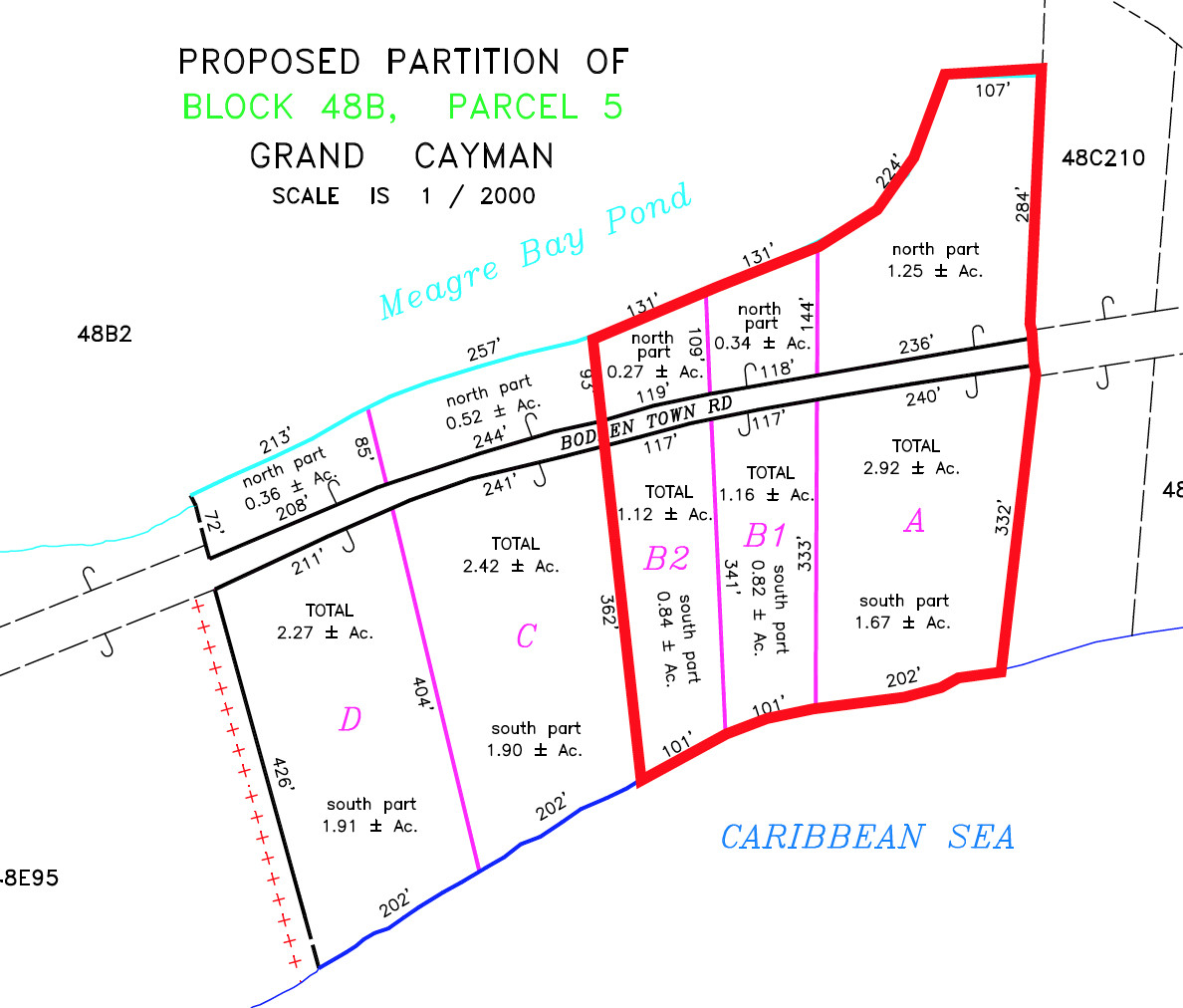 Pease Bay Beach Front Lot B1 & B2