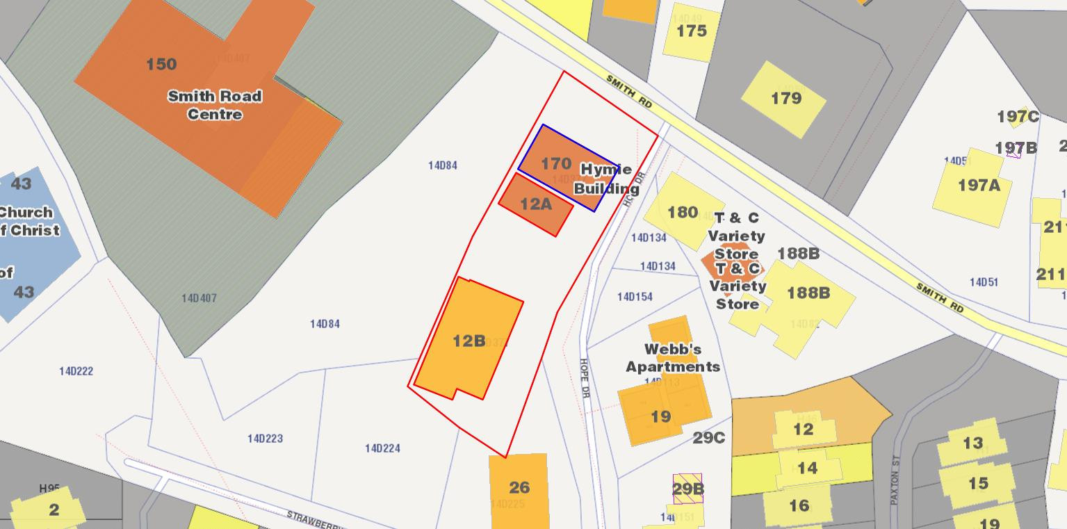 Hymie Building , 11 Apartments & Laundrette ,  Smith Road