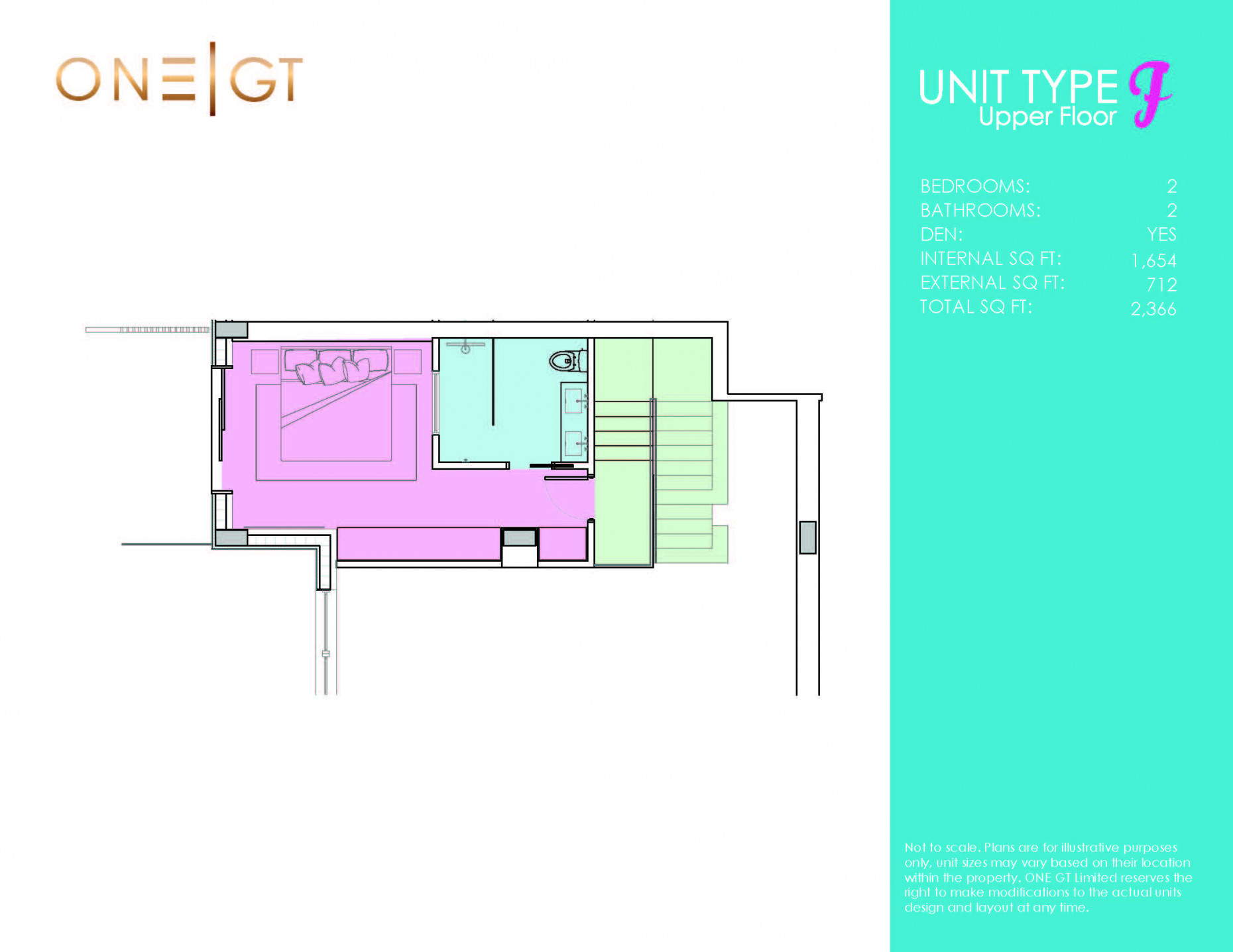One|gt Residences - Unit 902
