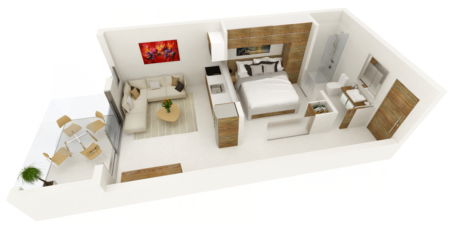 Harbour Walk Residence #113 - 1 Bed