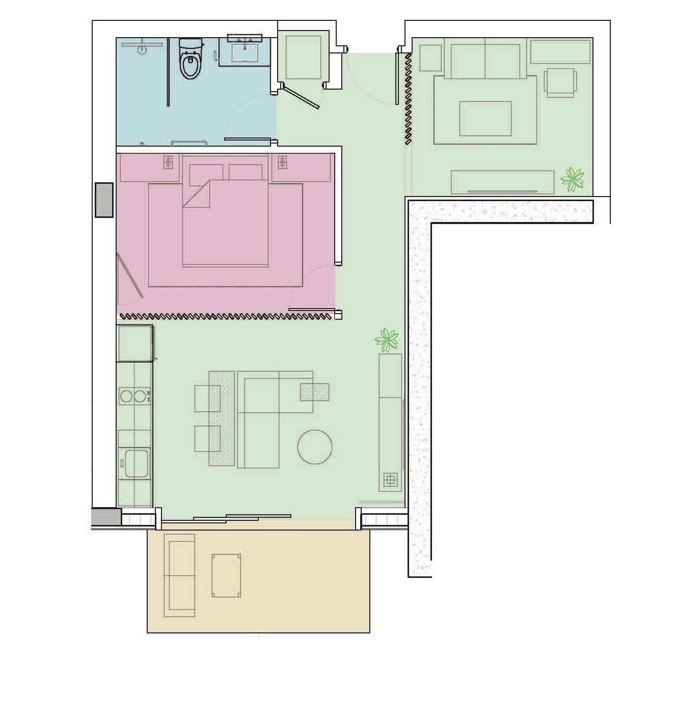 One|gt Residences - Unit 807c