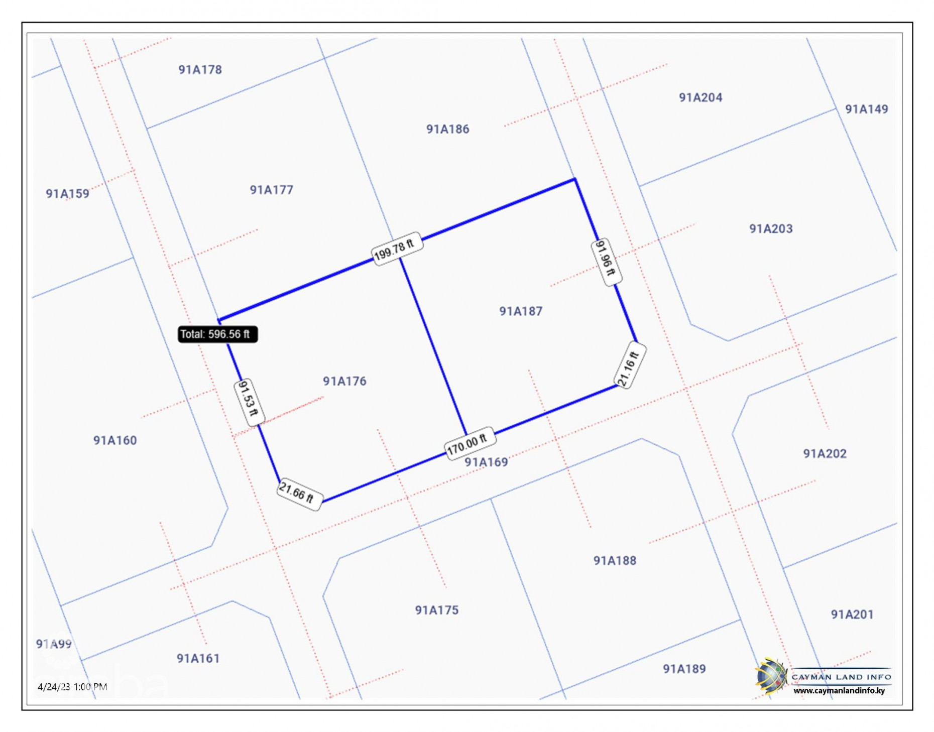 LITTLE CAYMAN EAST    .48 ACRE