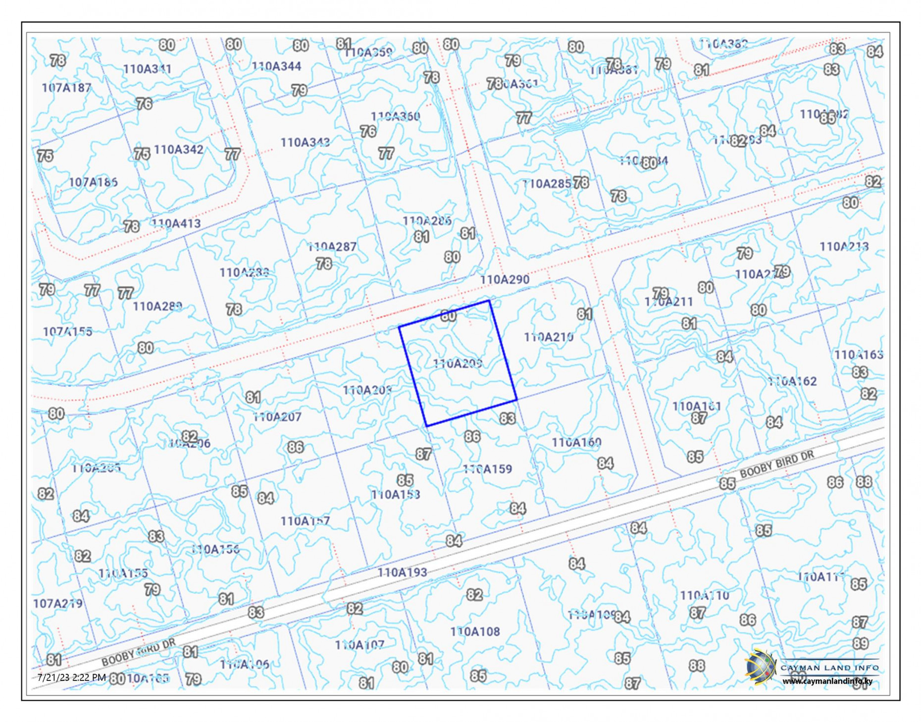 Selworthy Groves Lot, Cayman Brac Bluff