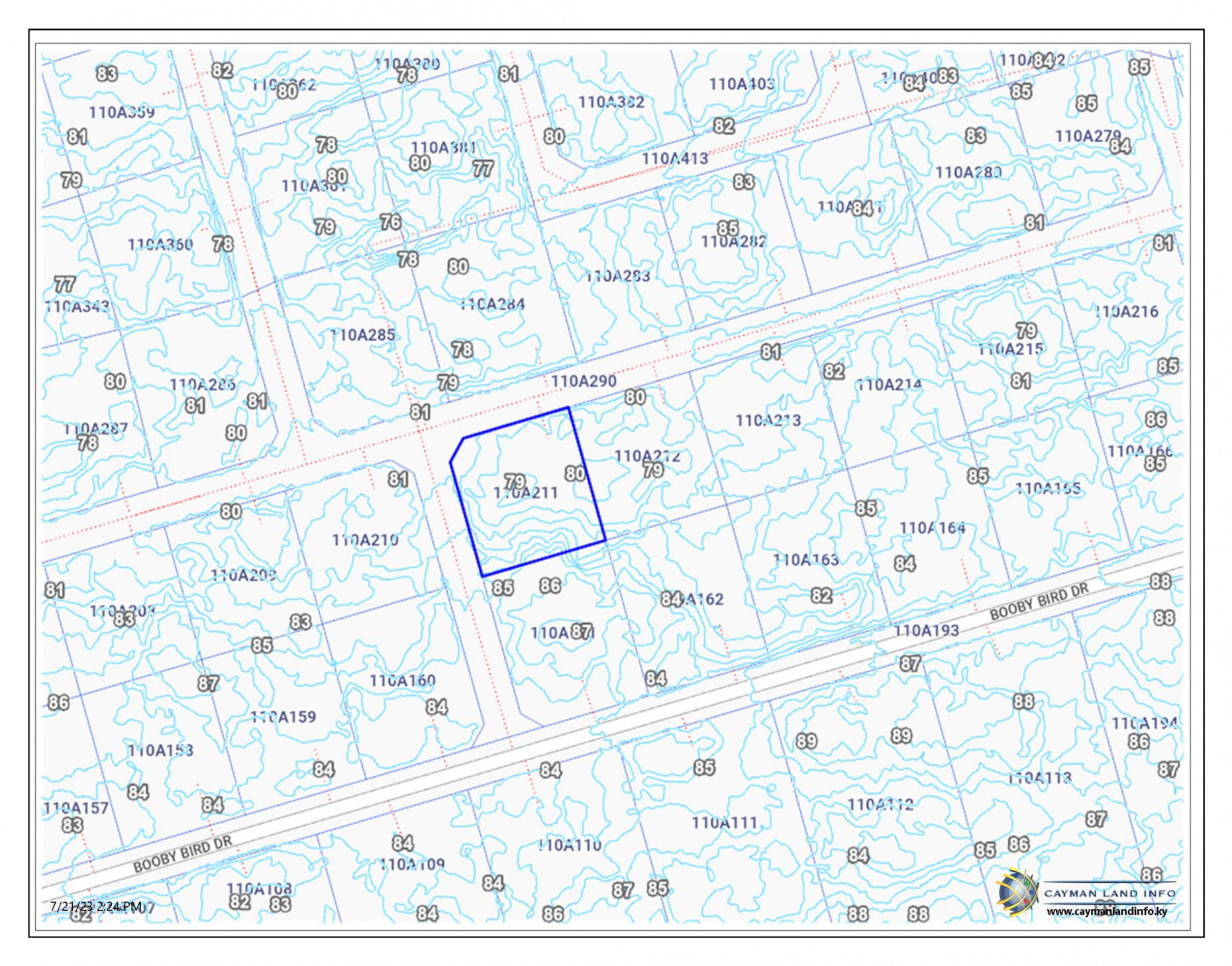 Selworthy Groves Lot, Cayman Brac Bluff