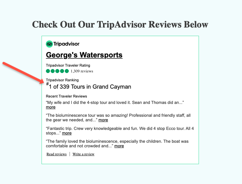 George's Watersports - Tripadvisor's #1 Tour & Activity Business In Cayman