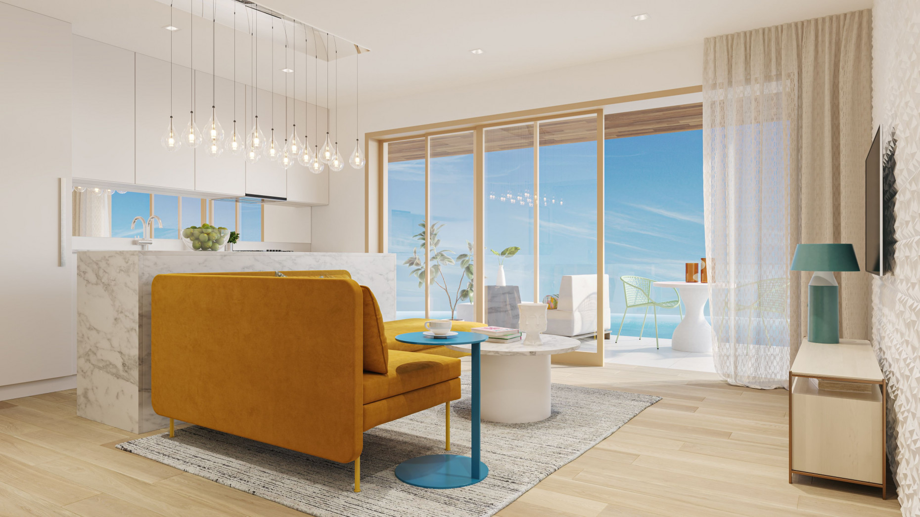 Onegt 1 Bedroom With Den- 6th Floor