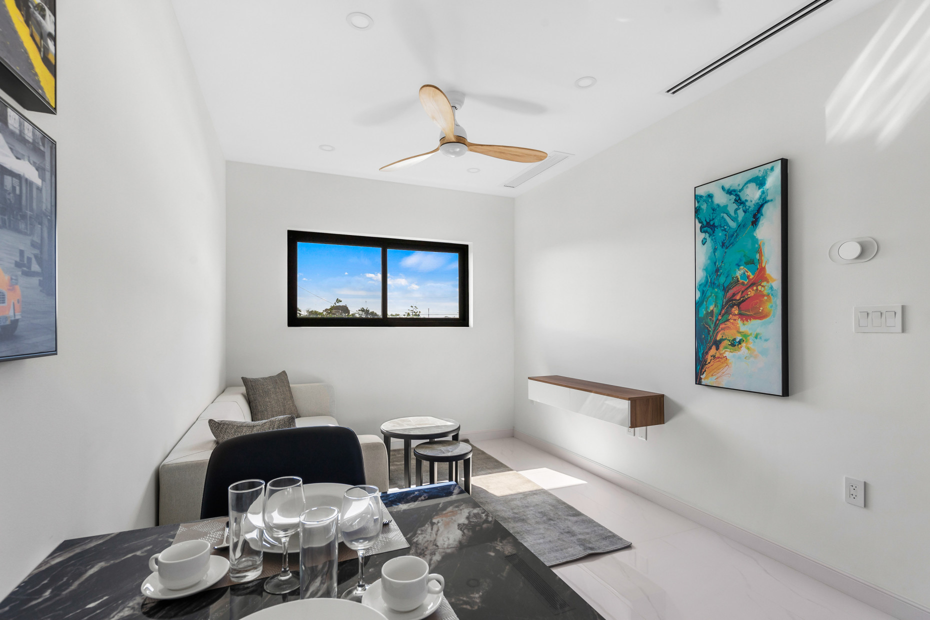 Arza West Bay J7. 1-bed Upper Floor, Fully Furnished. Move-in Ready In Just Weeks