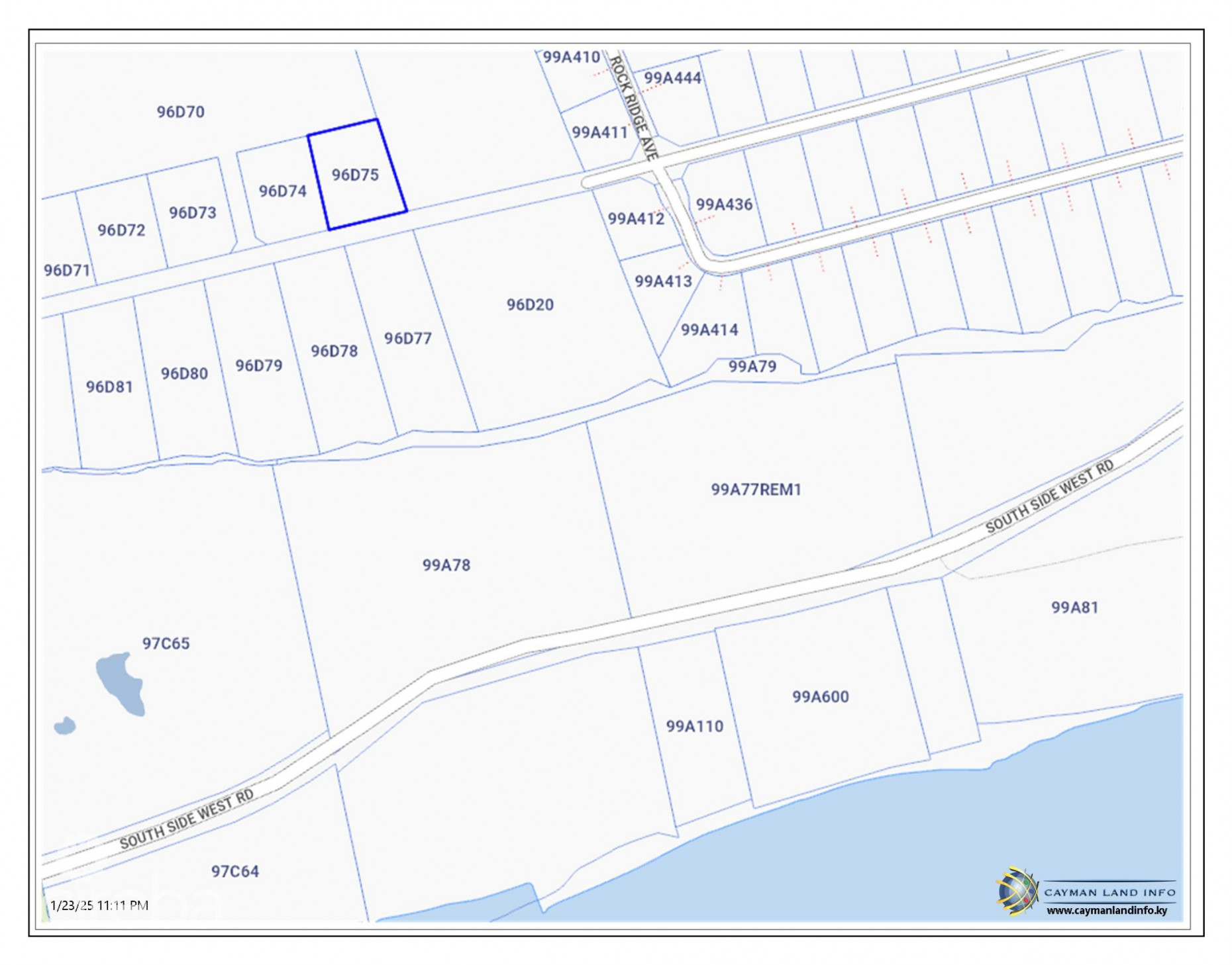 BRAC BLUFF LAND .41 ACRE