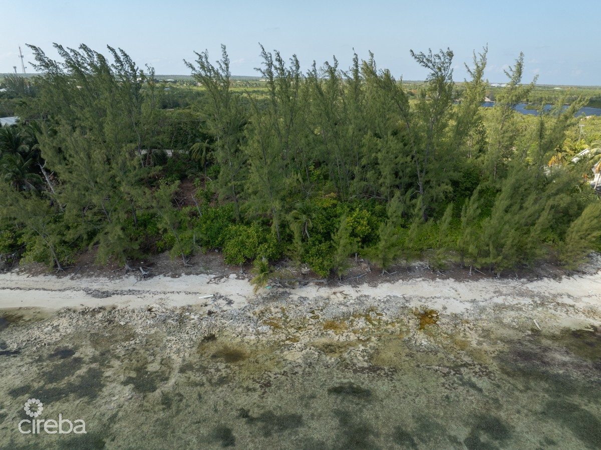 FRANK SOUND BEACH FRONT LAND- ZONED HOTEL TOURISM