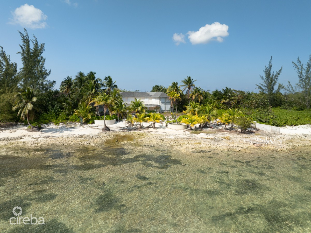FRANK SOUND BEACH FRONT LAND- ZONED HOTEL TOURISM