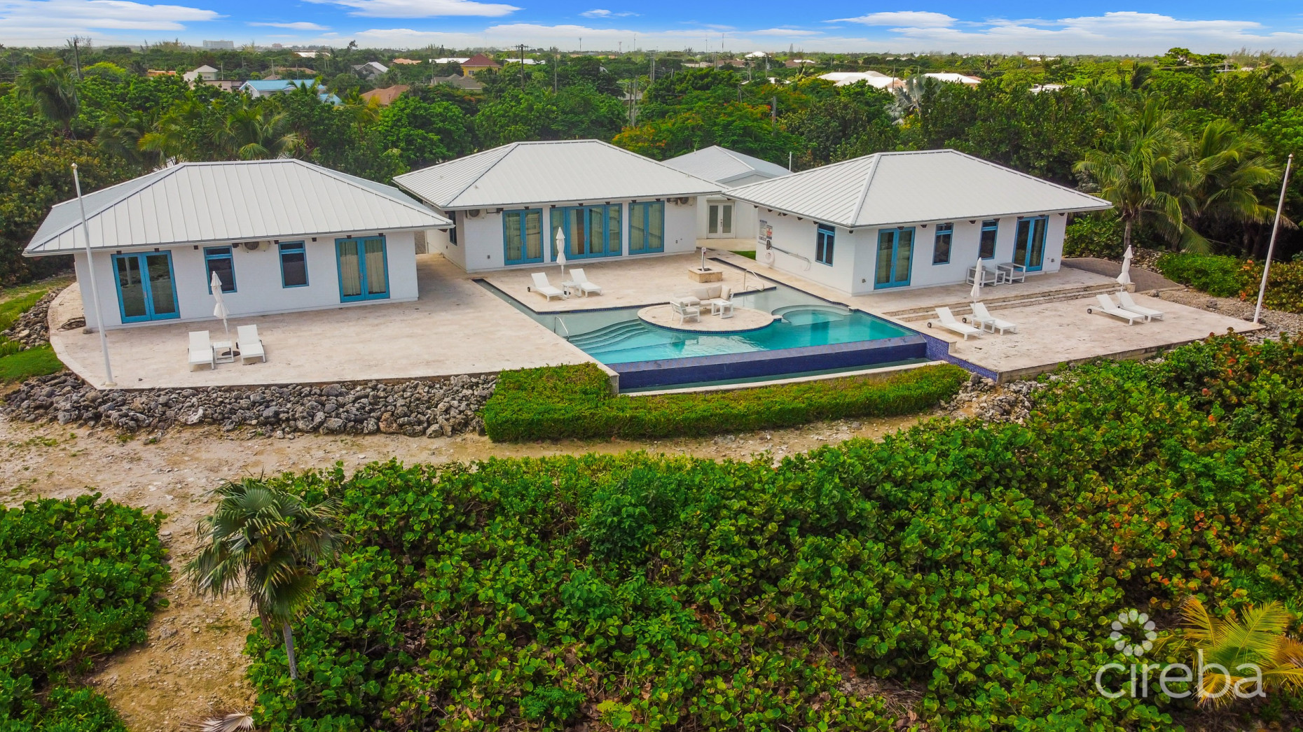 CONCH POINT ROAD OCEANFRONT HOME 2.74 ACRES