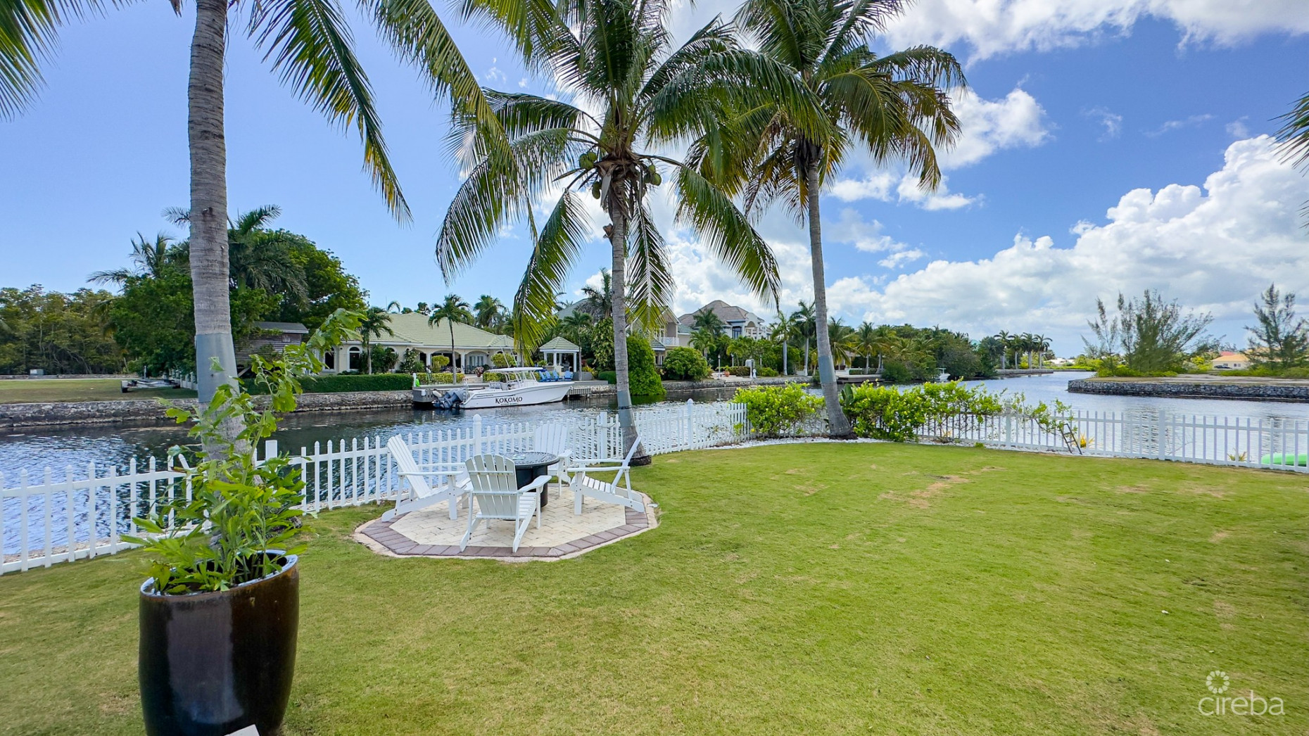 PATRICKS ISLAND WATERFRONT HOME ON CORNER LOT