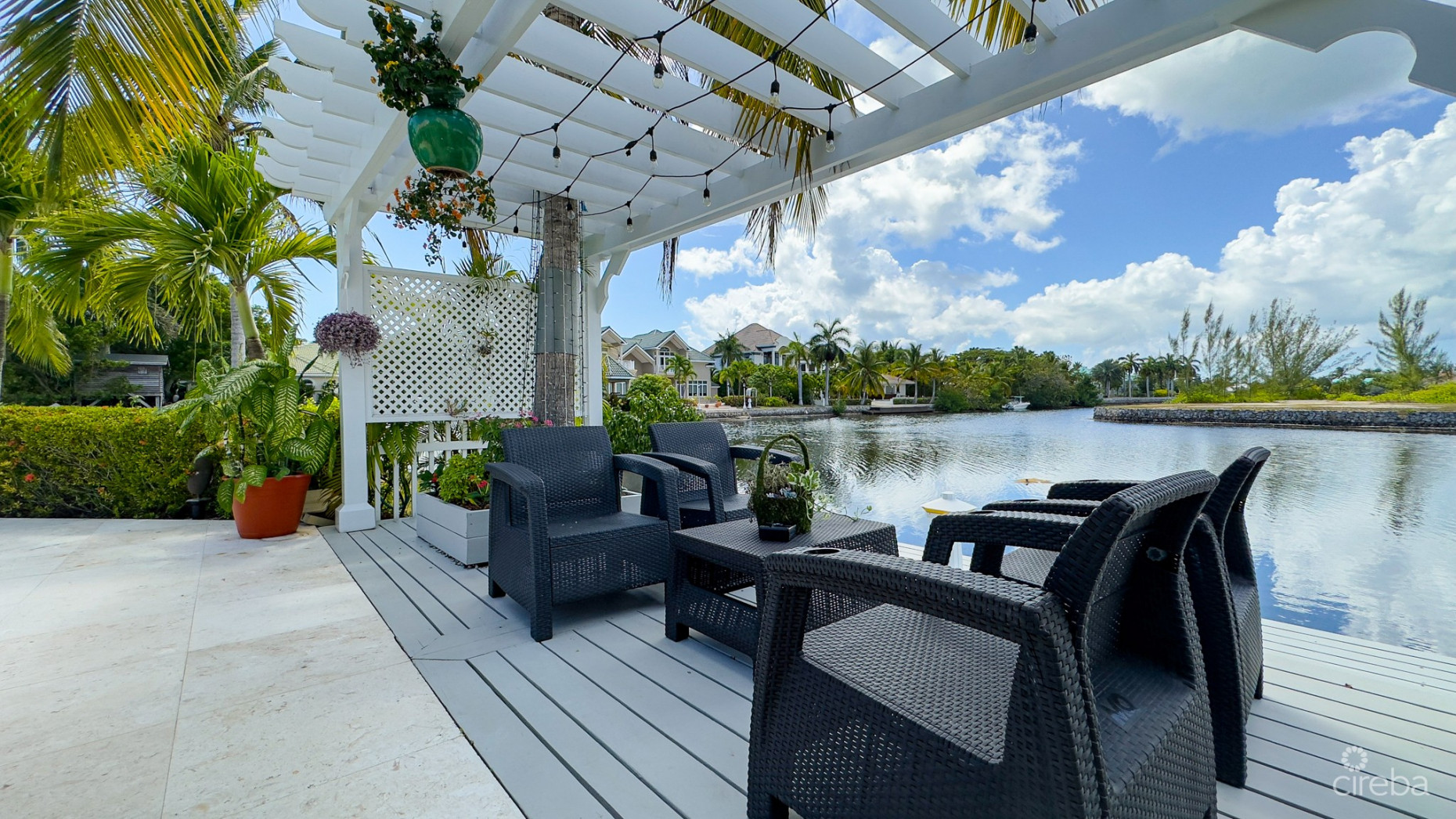 PATRICKS ISLAND WATERFRONT HOME ON CORNER LOT