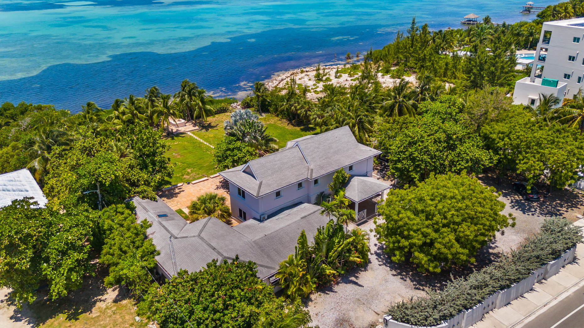 Shamrock Road Oceanfront Estate - Rare Development Opportunity