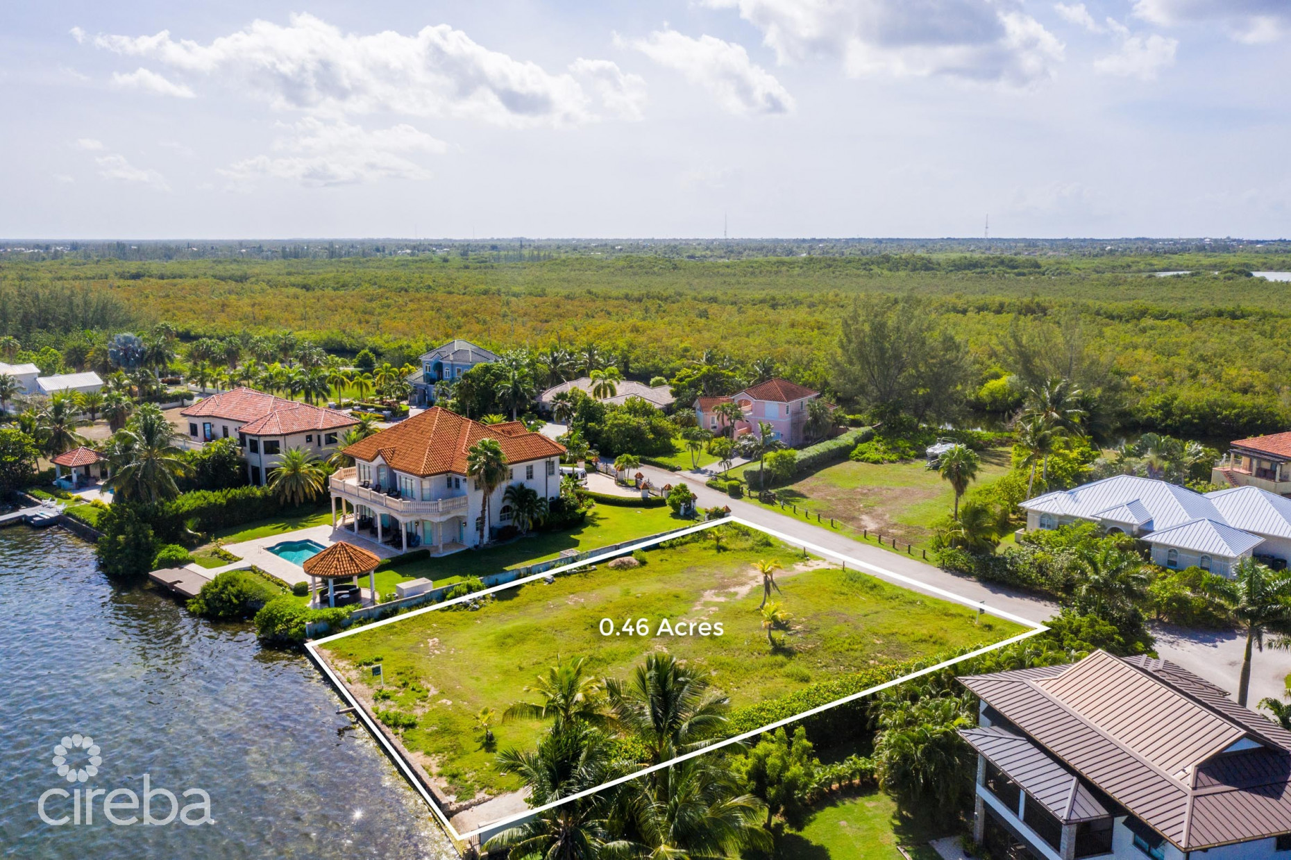 PATRICKS ISLAND 0.46 ACRES, WATERFRONT NORTH SOUND LOT