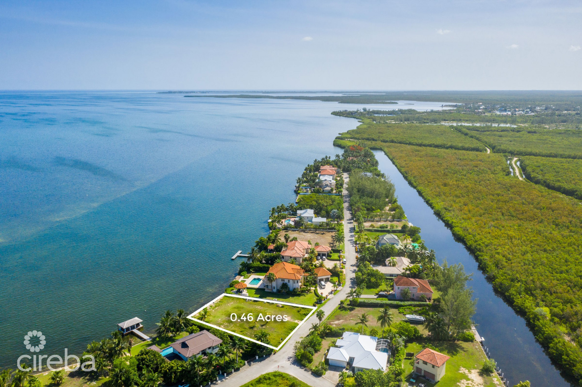 PATRICKS ISLAND 0.46 ACRES, WATERFRONT NORTH SOUND LOT