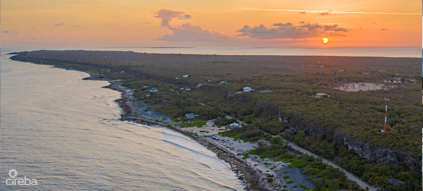 .78 ACRES OCEAN FRONT LAND - CAYMAN BRAC SOUTH SIDE - INCREDIBLE VALUE