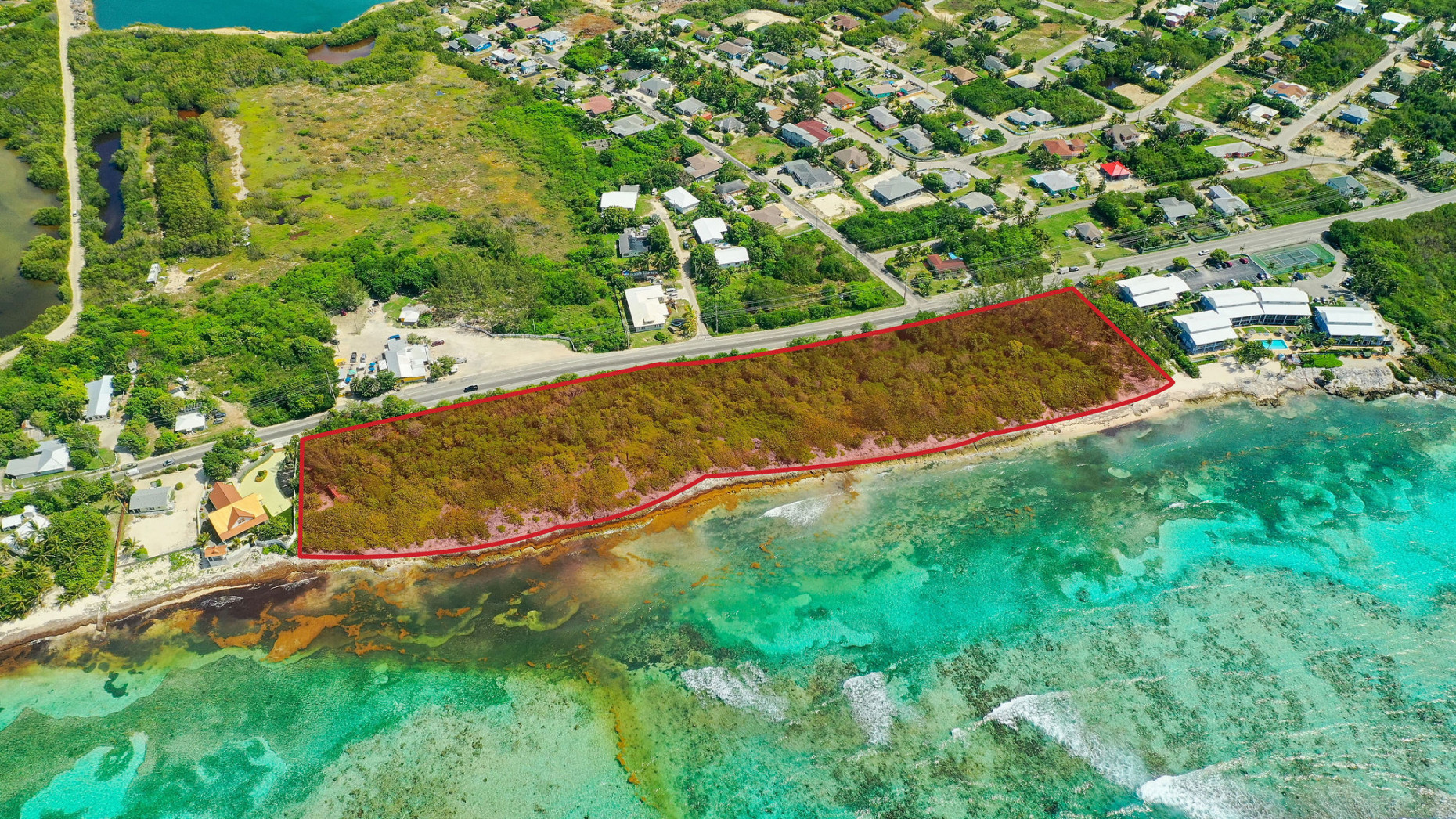 Exceptional Oceanfront Development Opportunity ---6.4 Acres Bodden Town Rd