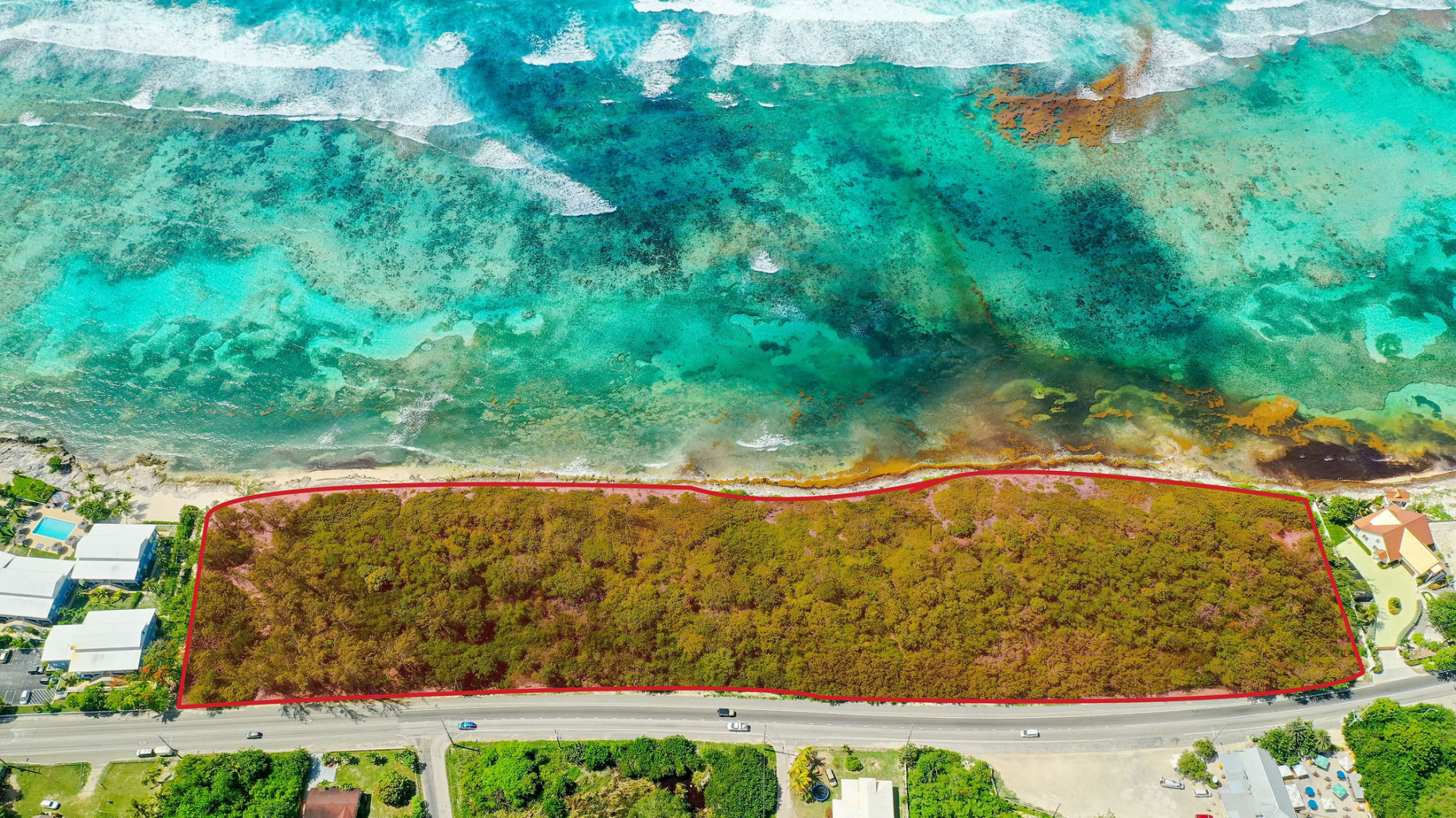 Exceptional Oceanfront Development Opportunity ---6.4 Acres Bodden Town Rd