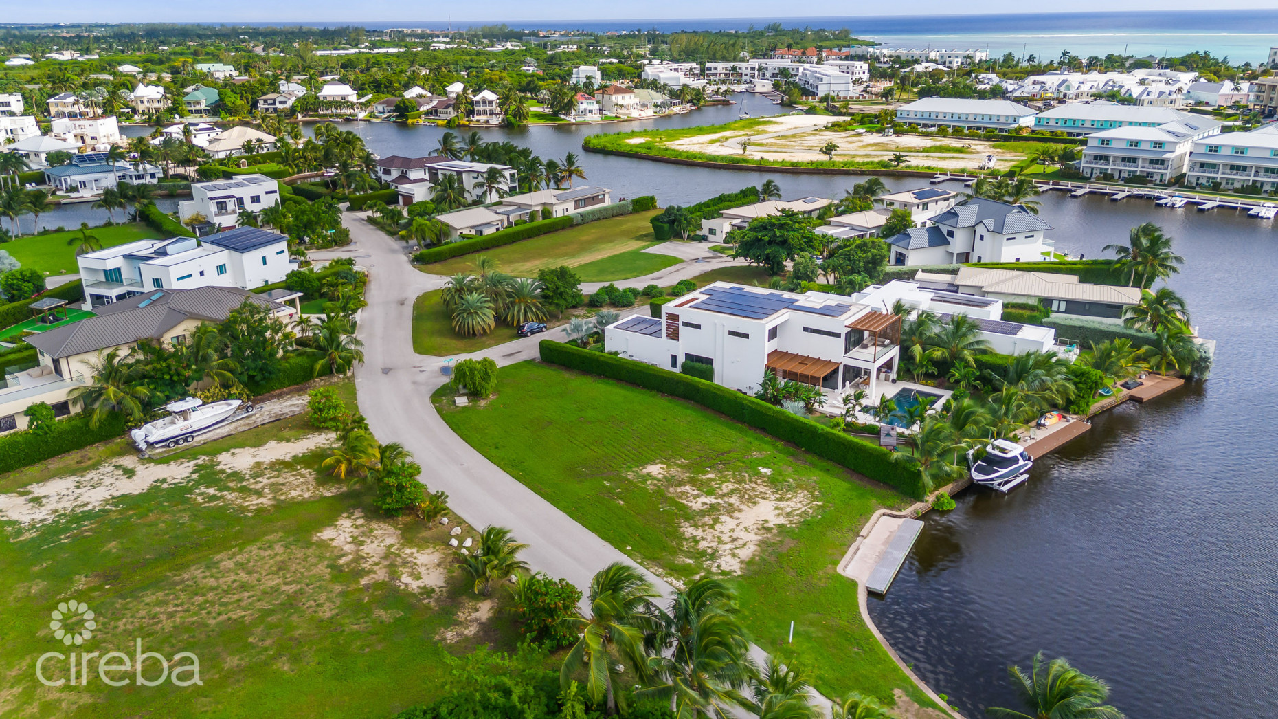 GRAND HARBOUR 0.32 ACRES, CANAL CORNER LOT