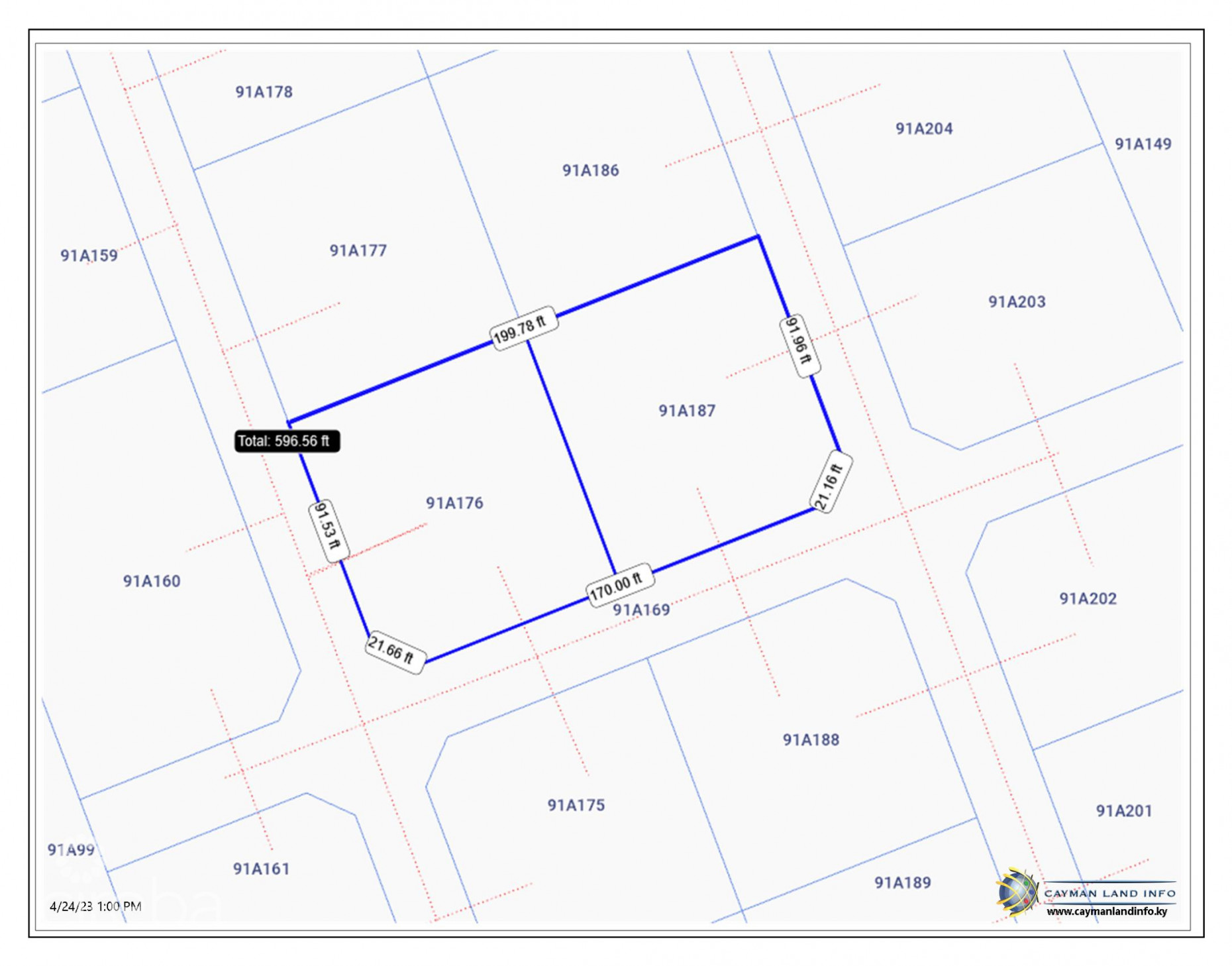 LITTLE CAYMAN EAST    .48 ACRE