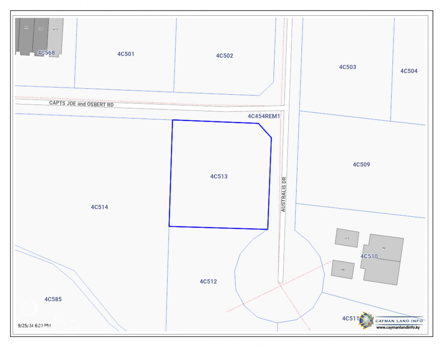 CAPTS JOE  & OSBERT RD