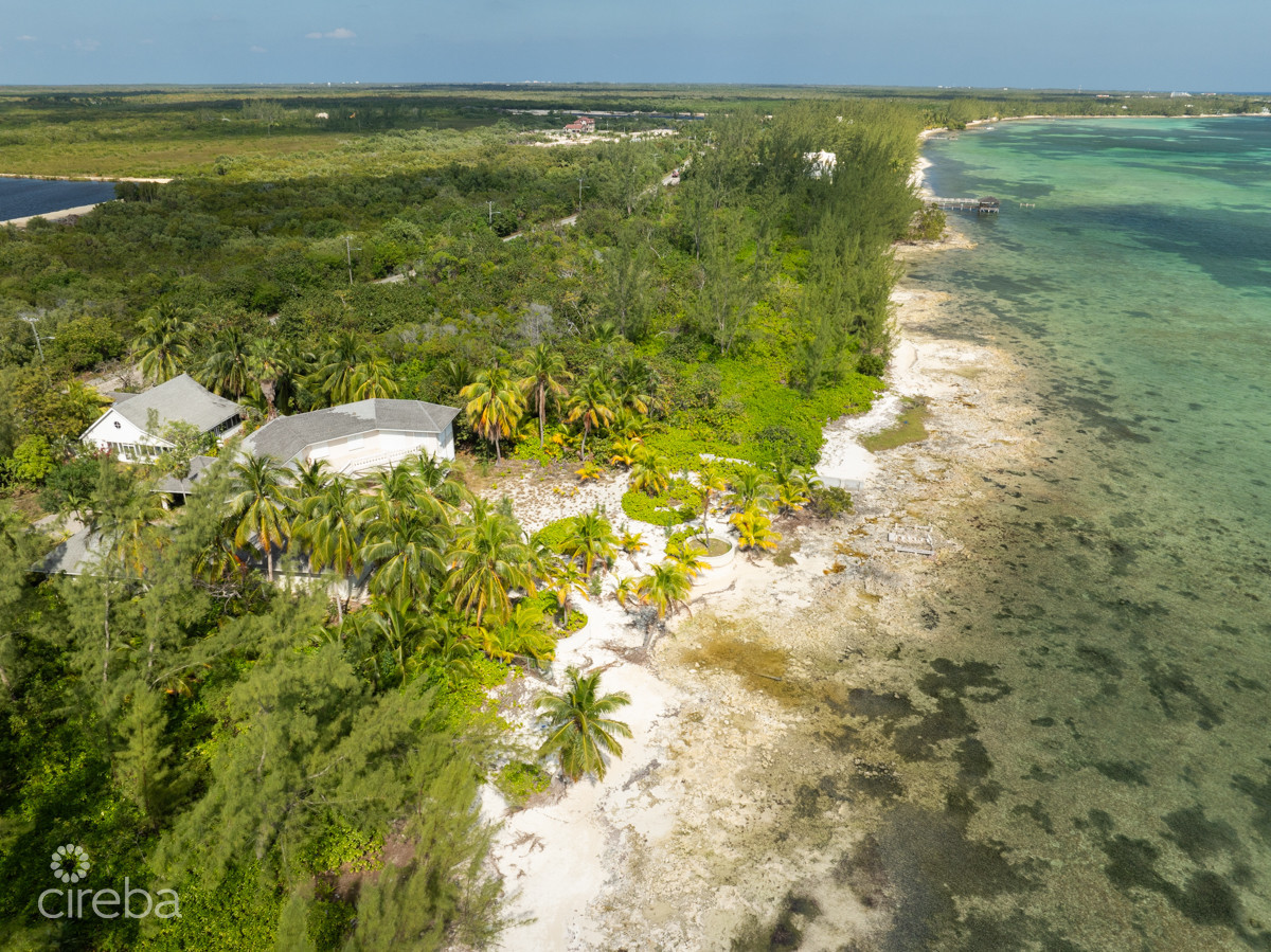 FRANK SOUND BEACH FRONT LAND- ZONED HOTEL TOURISM