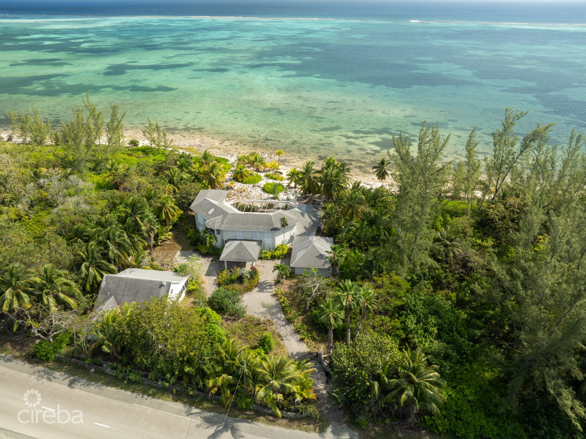 FRANK SOUND BEACH FRONT LAND- ZONED HOTEL TOURISM
