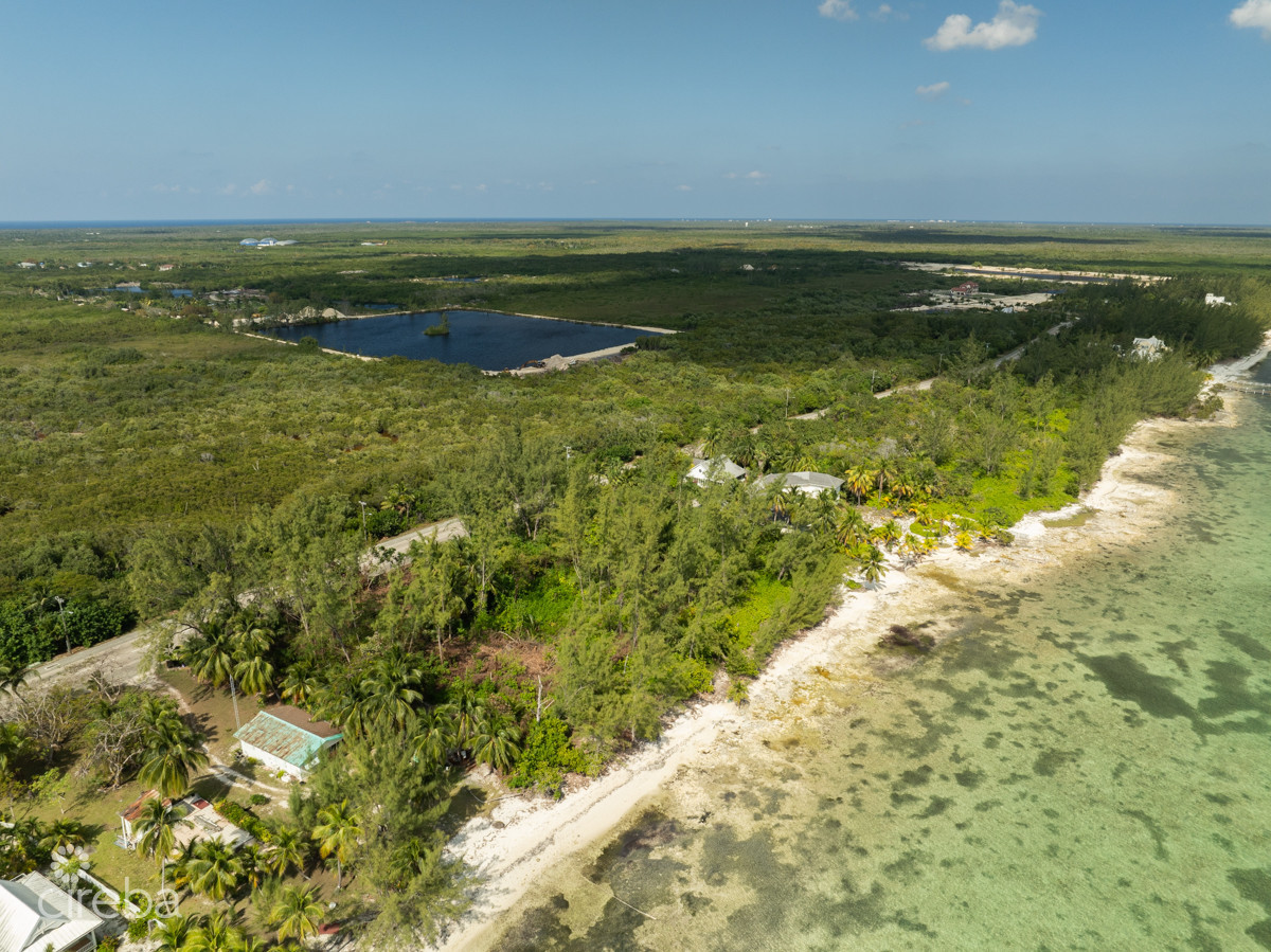 FRANK SOUND BEACH FRONT LAND- ZONED HOTEL TOURISM
