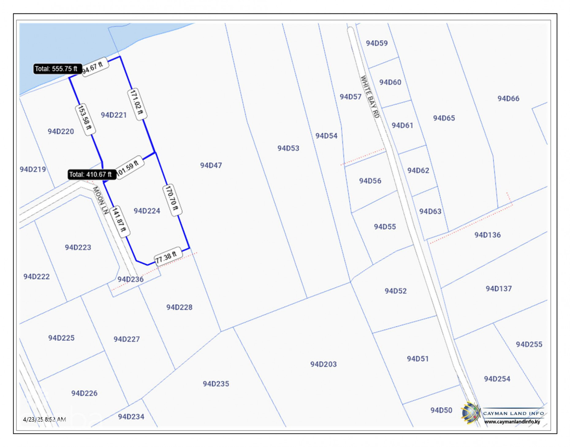 NORTHSIDE OCEAN FRONT AND INLAND PROPERTY