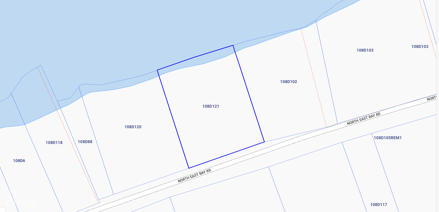 NORTH EAST BAY BEACHFRONT LAND