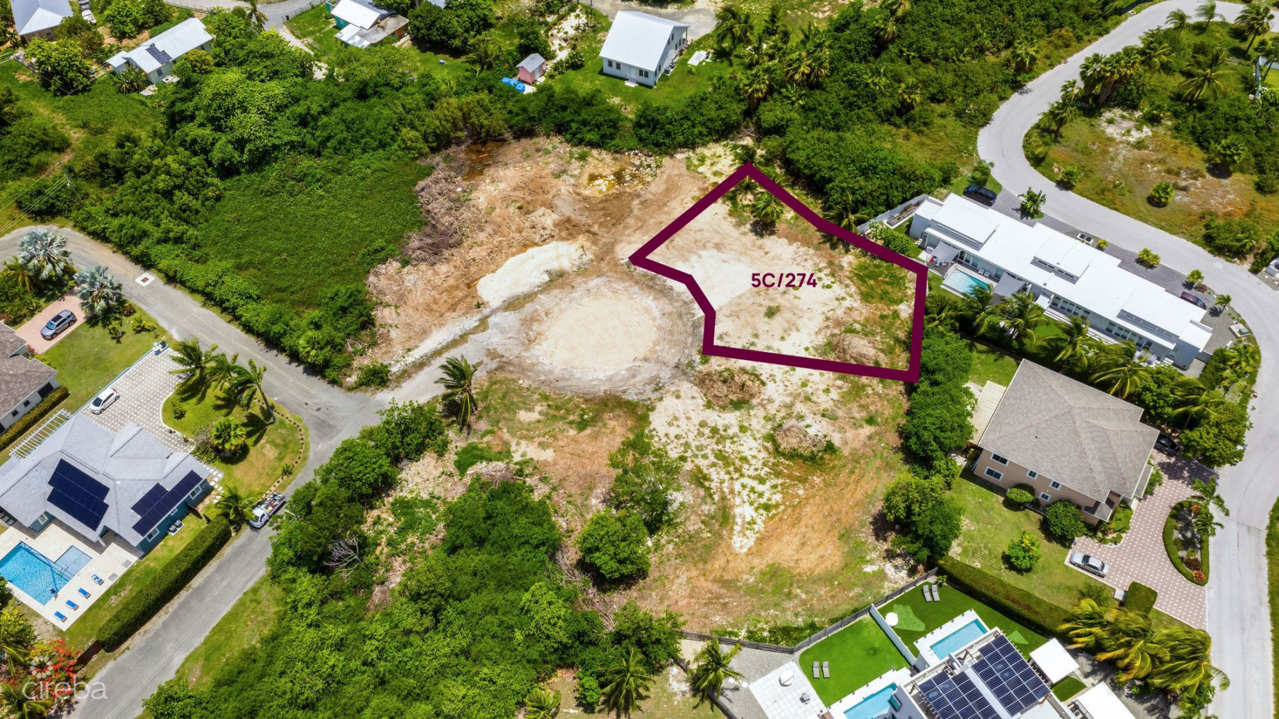 WEST BAY HOUSE LOT ACROSS FROM CEMETERY BEACH