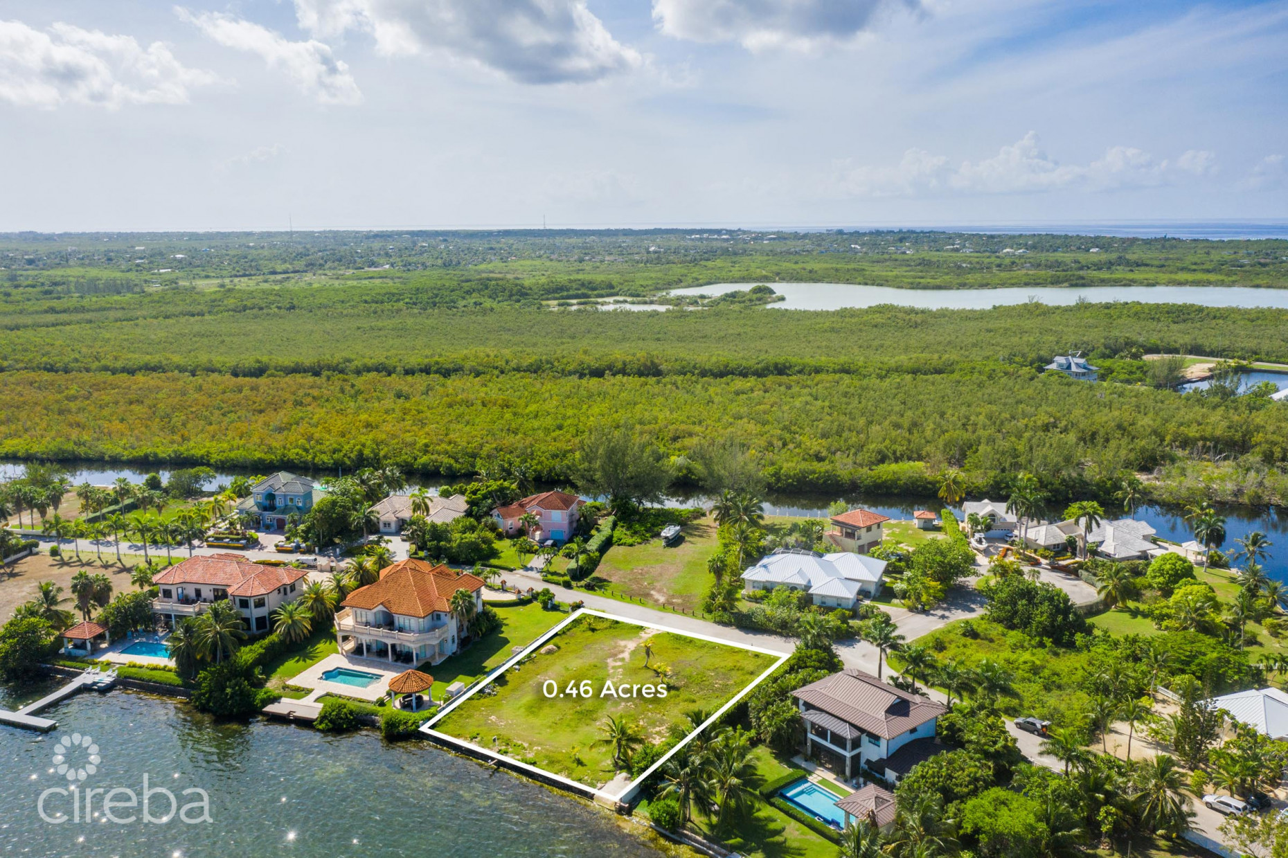 PATRICKS ISLAND 0.46 ACRES, WATERFRONT NORTH SOUND LOT