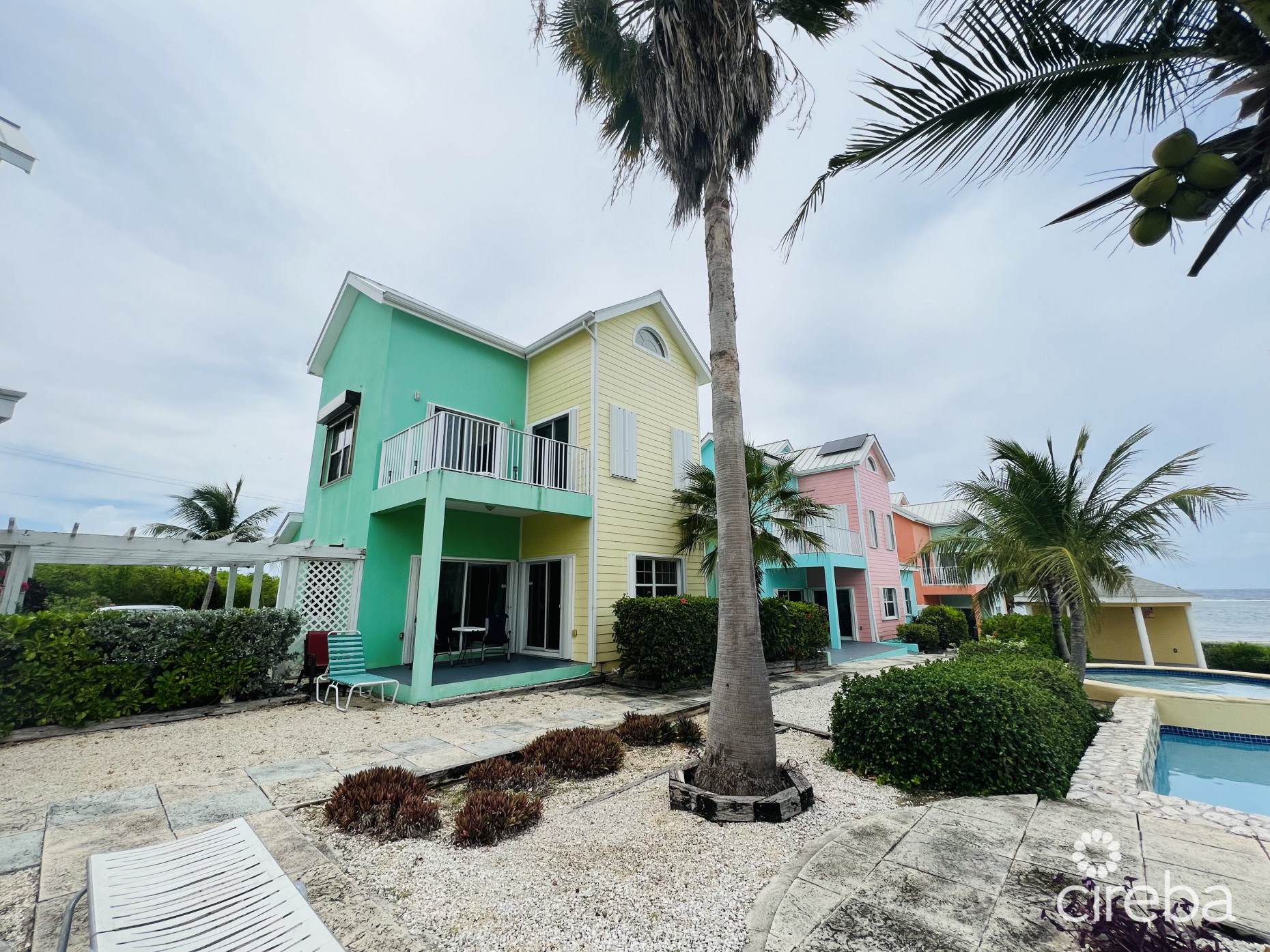 EAST END PARADISE VILLAS.  3 BED, 3 BATH + DEN WITH PRIVATE BEACH