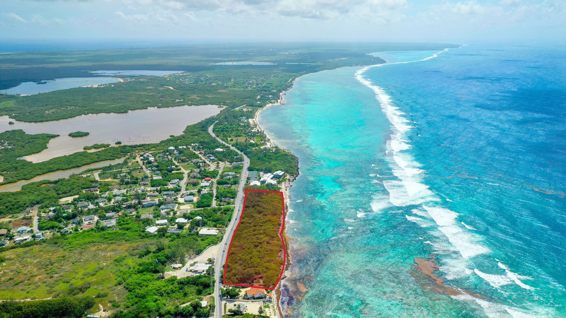 Exceptional Oceanfront Development Opportunity ---6.4 Acres Bodden Town Rd