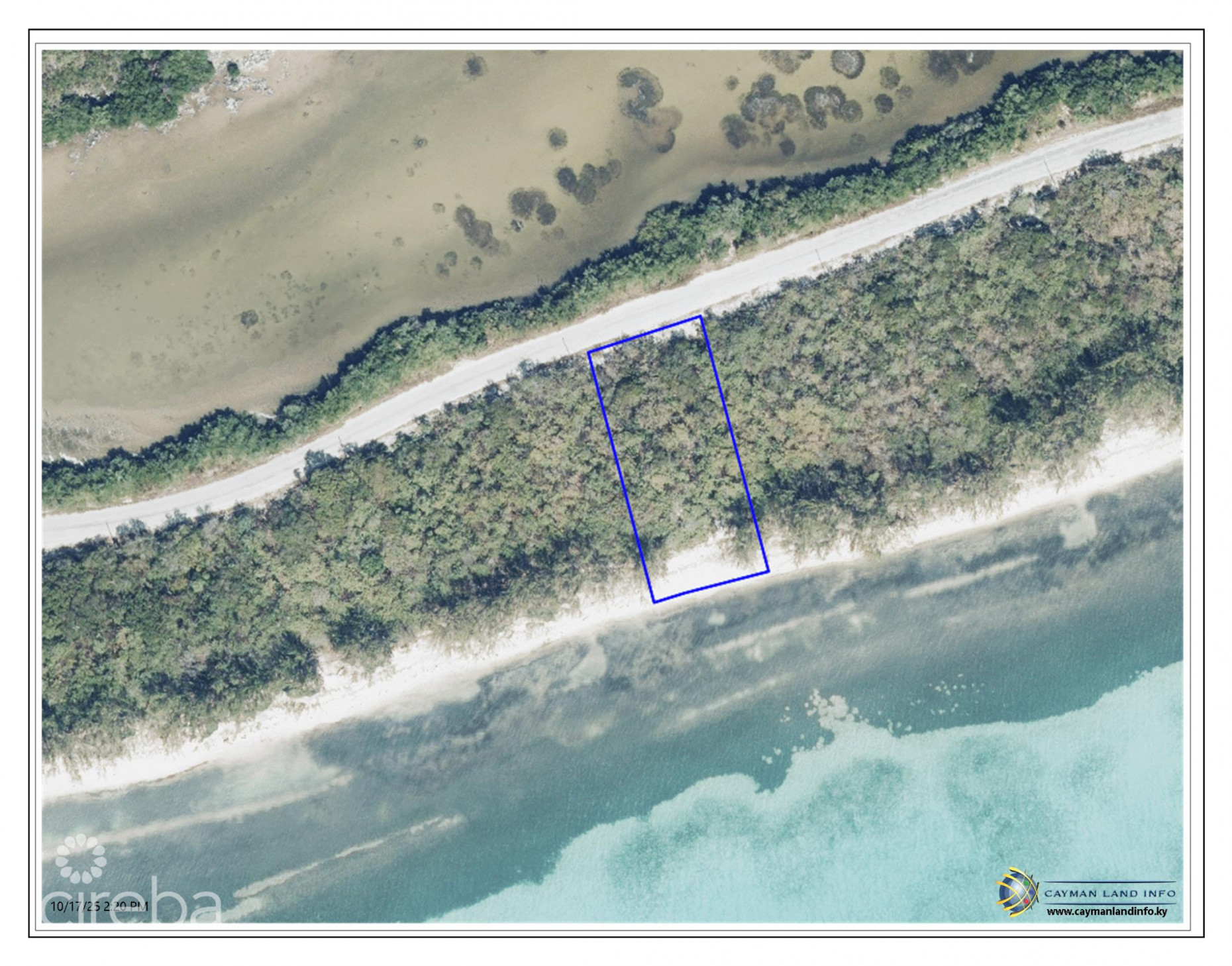LITTLE CAYMAN 0.44 ACRES, SOUTH SIDE BEACH LOT