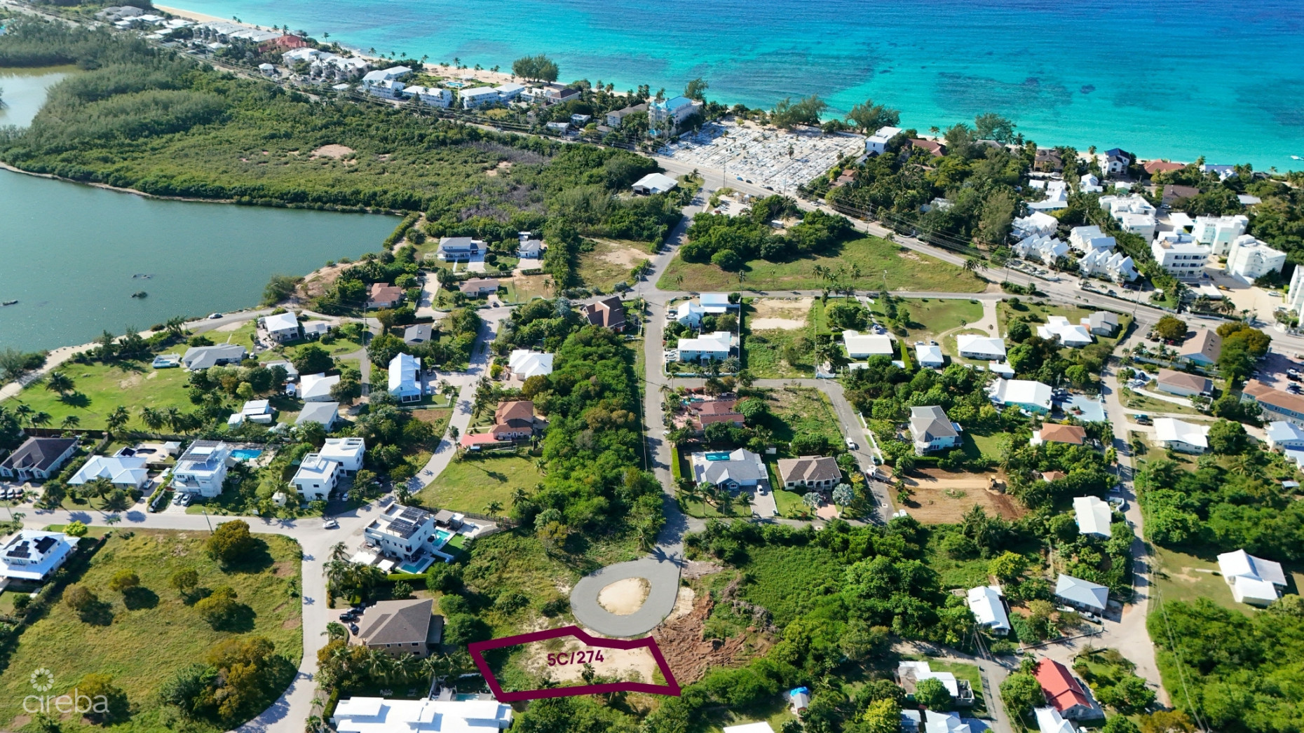 WEST BAY HOUSE LOT ACROSS FROM CEMETERY BEACH
