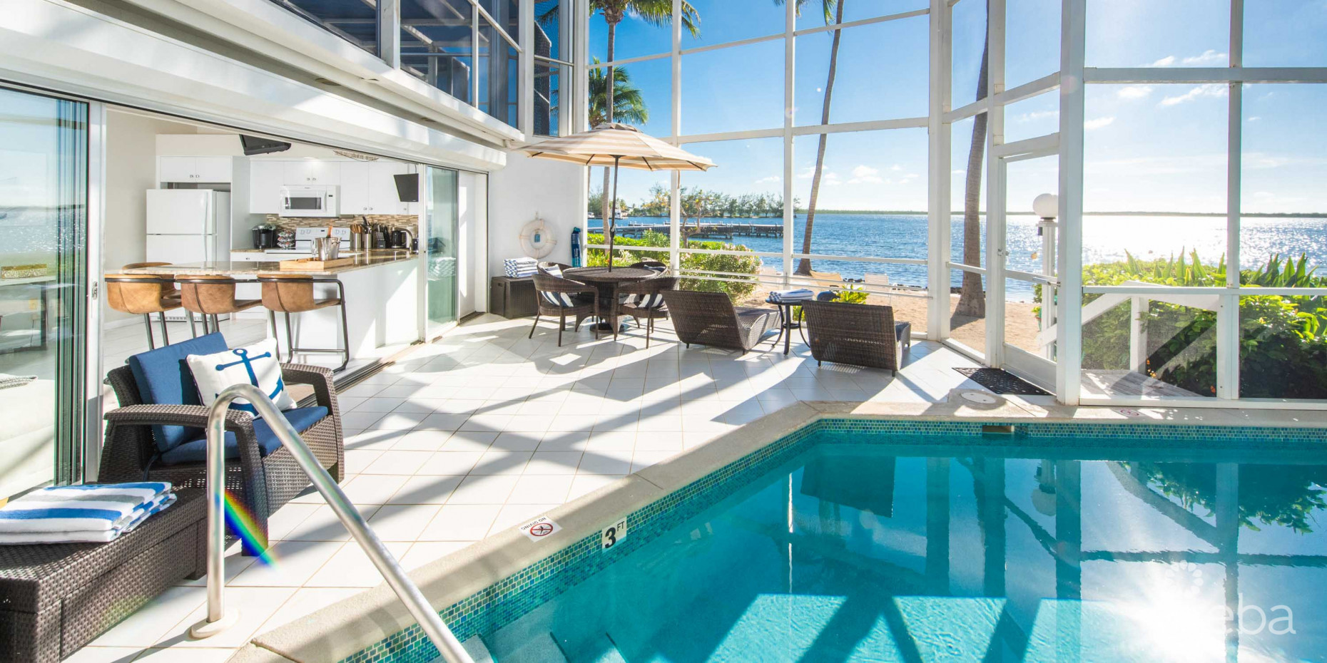 POOLS OF THE KAI - BEACHFRONT OASIS IN RUM POINT