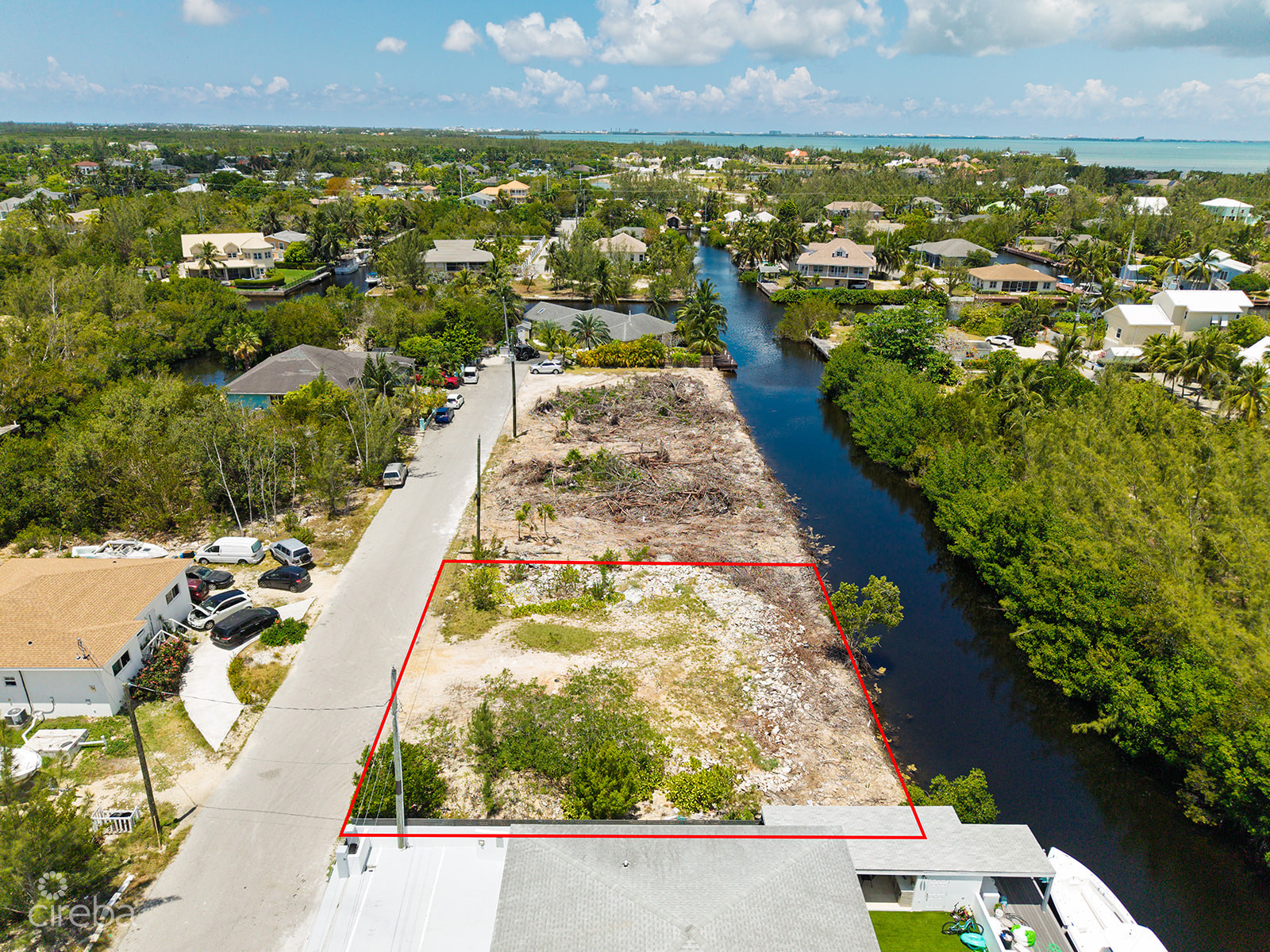 0.2296 ACRE - CANAL LOT - FILLED