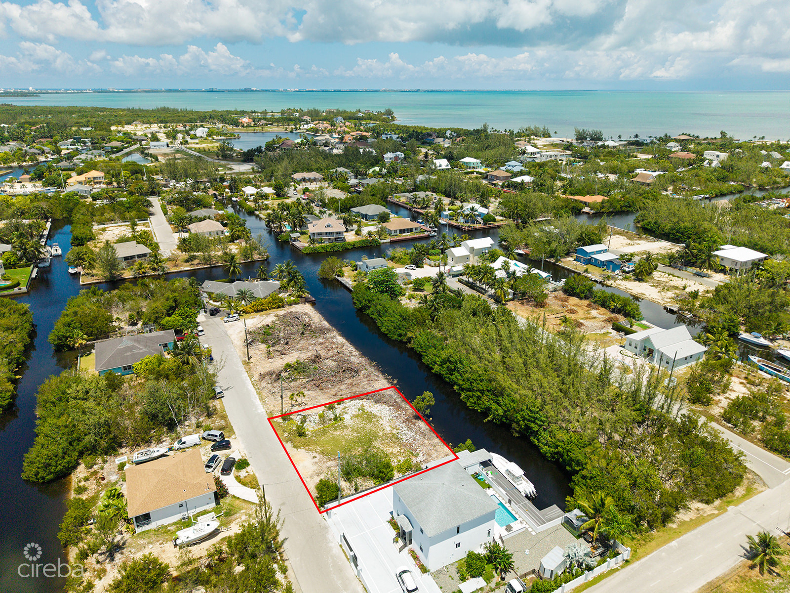 0.2296 ACRE - CANAL LOT - FILLED