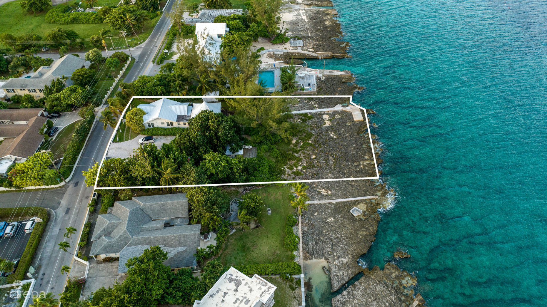 RARE 0.9 ACRES OCEANFRONT PARCEL ON GEORGE TOWN WATERFRONT