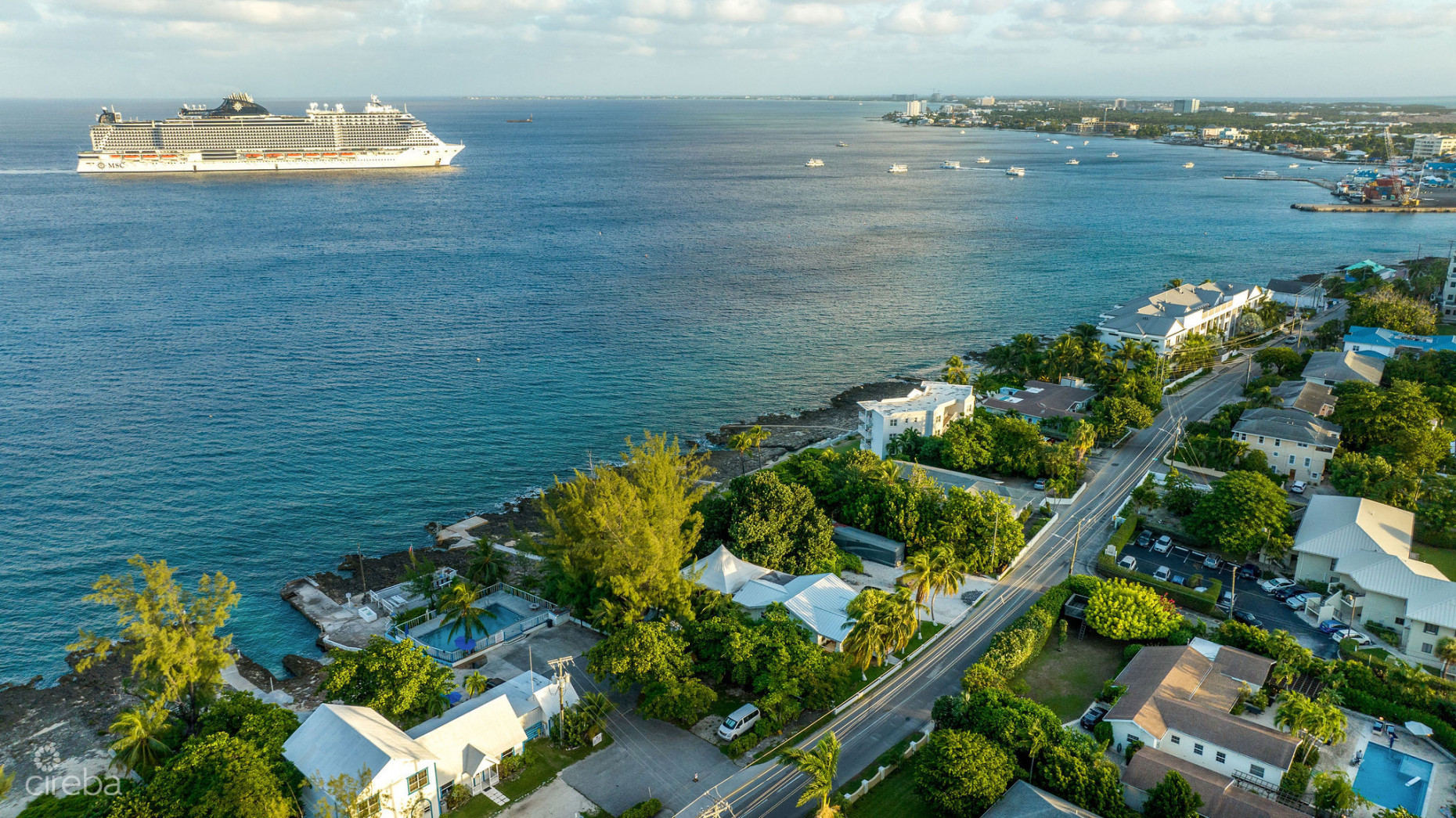 RARE 0.9 ACRES OCEANFRONT PARCEL ON GEORGE TOWN WATERFRONT