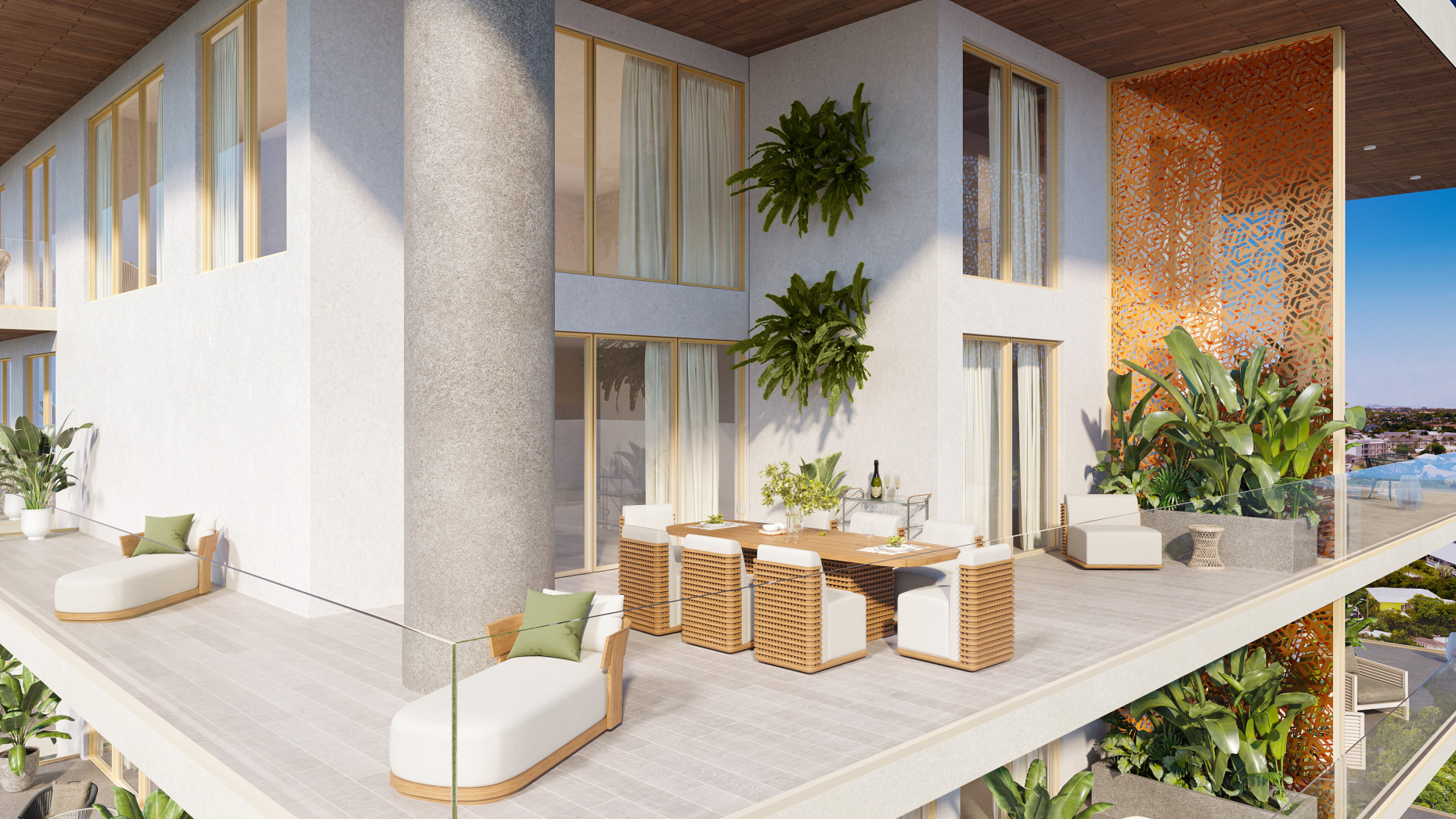 One|gt Sky Penthouse Unit 902 - 4-bed And Den, 4.5-bath