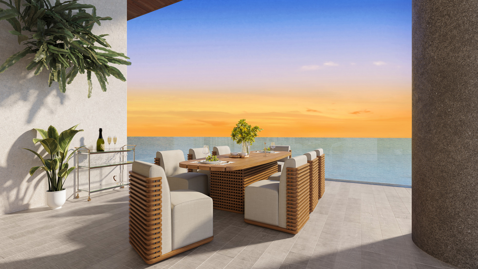 One|gt Sky Penthouse Unit 902 - 4-bed And Den, 4.5-bath