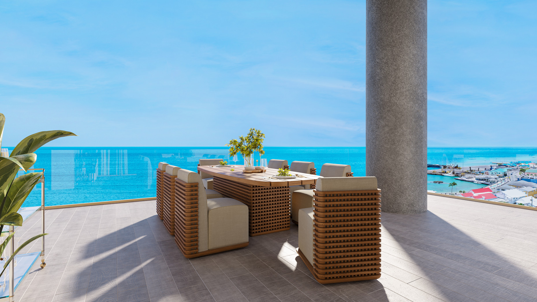 One|gt Sky Penthouse Unit 902 - 4-bed And Den, 4.5-bath