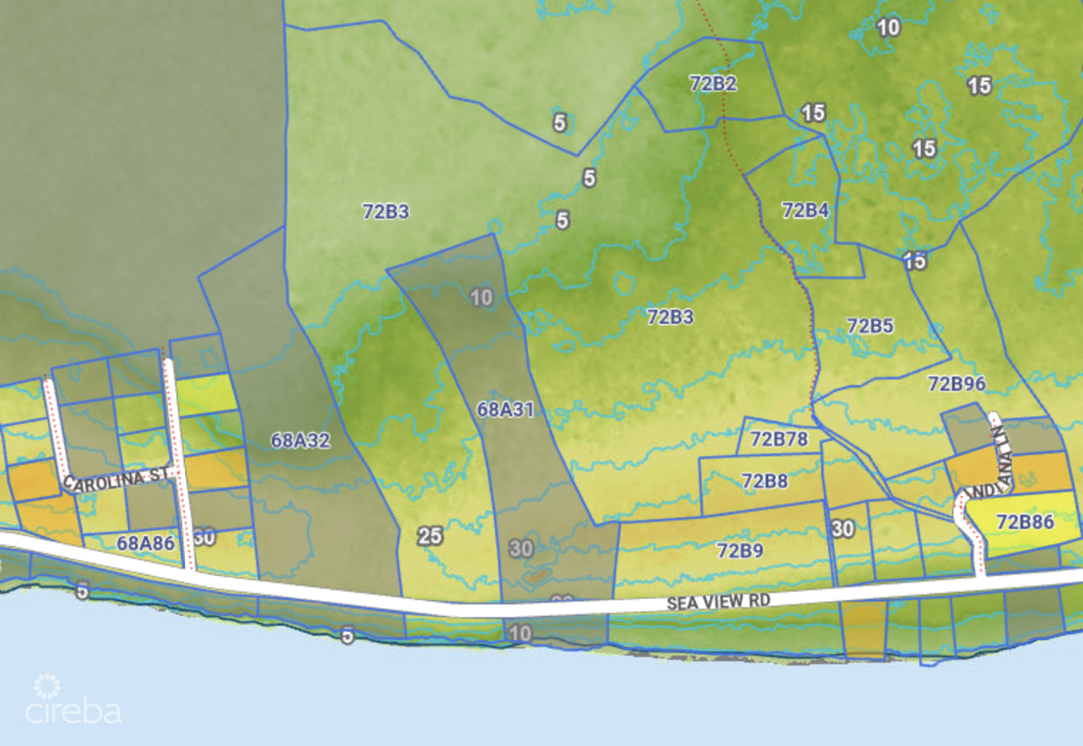 PRIME 5-ACRE ELEVATED DEVELOPMENT SITE WITH OCEAN FRONTAGE - HIGH ROCK, EAST END
