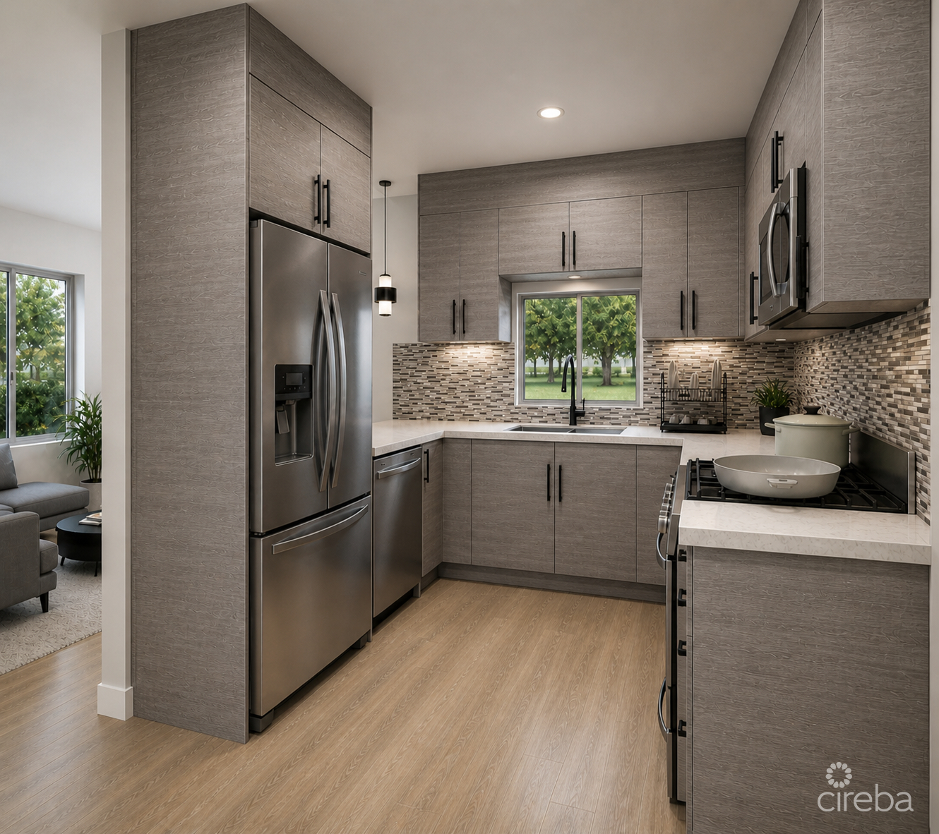 KINGSLEY TOWNHOMES 2 BED PLUS DEN UNIT 3.